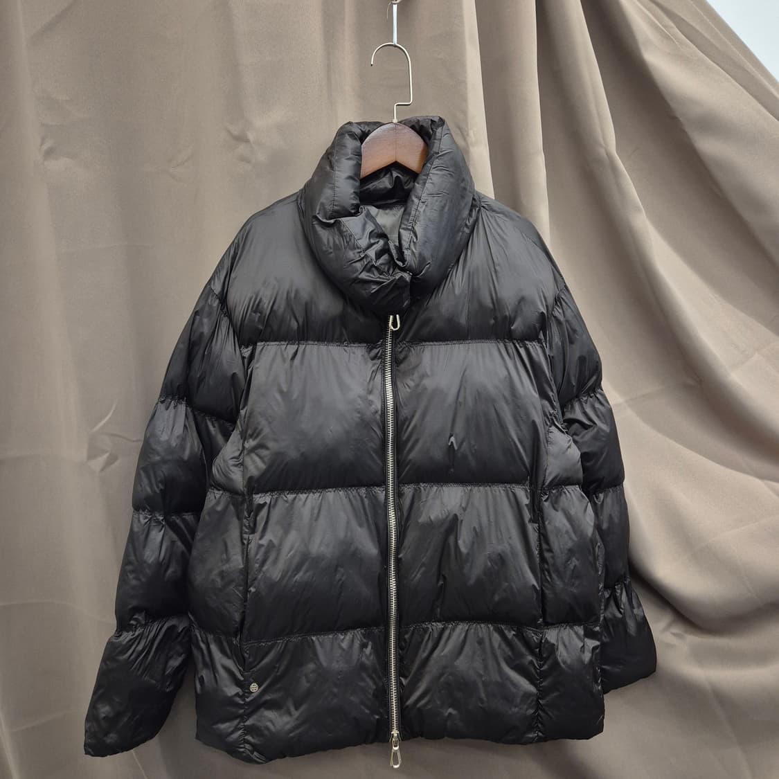 마시모두띠 브라운  패딩 점퍼 S 상품이미지1