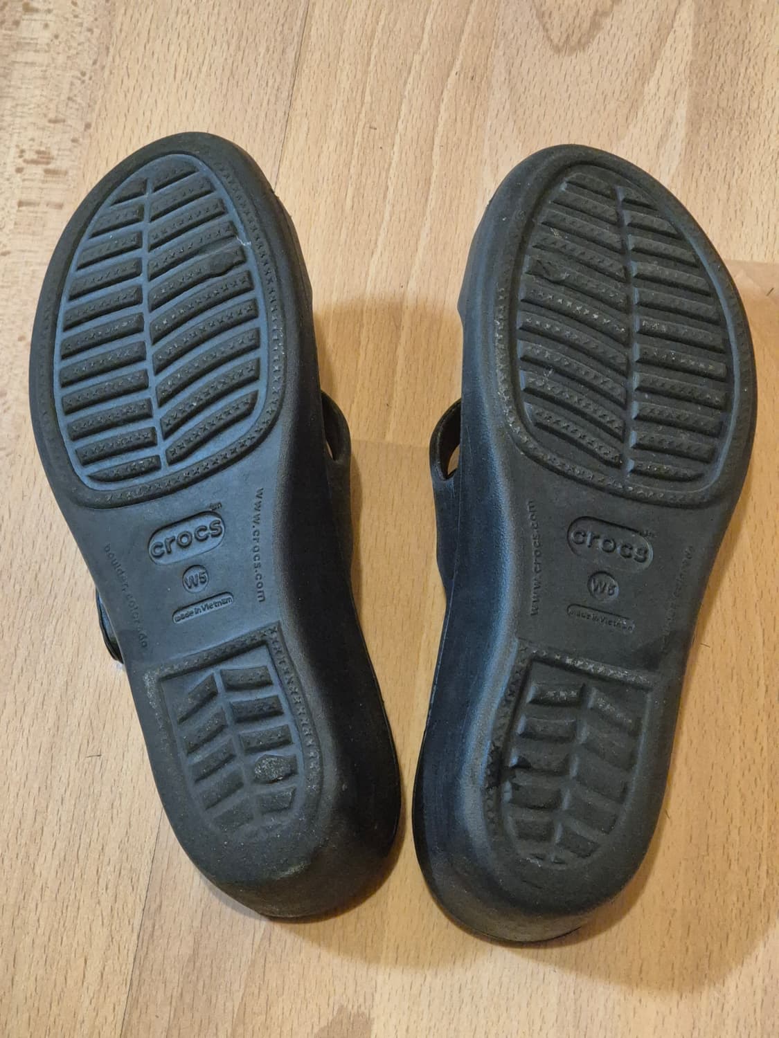 크록스 여성 샌들 블랙 W5 상품이미지2