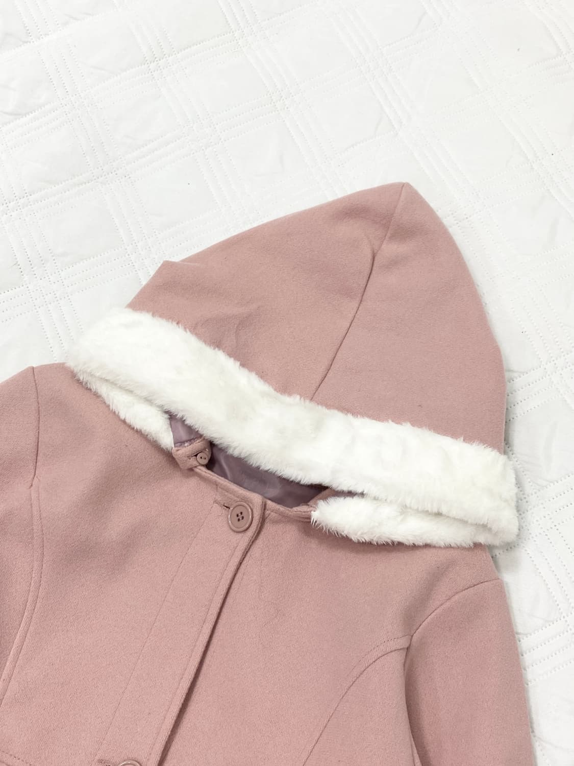 ꒰ঌ 러블리 인디핑크 폭닥 코트 ໒꒱ 상품이미지4