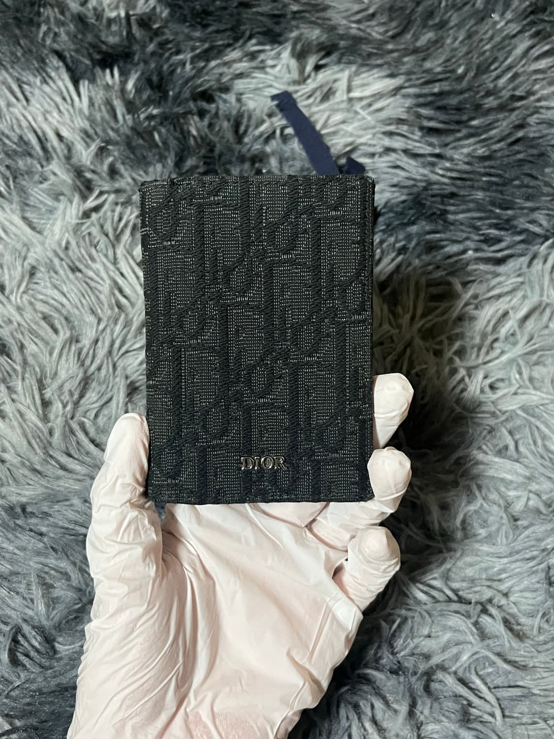 디올 오블리크 자카드 카드지갑 상품이미지2