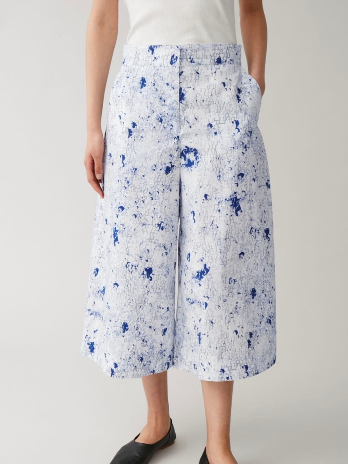 코스 프린팅 팬츠 / 여성 바지/ 여성 팬츠  상품이미지1