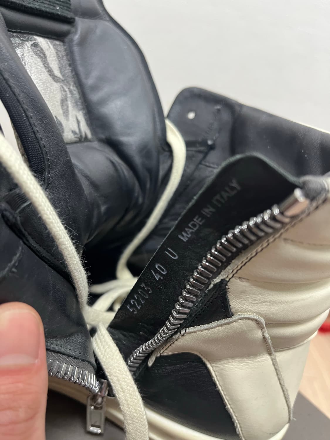 릭오웬스 지오바스켓 40사이즈 상품이미지8