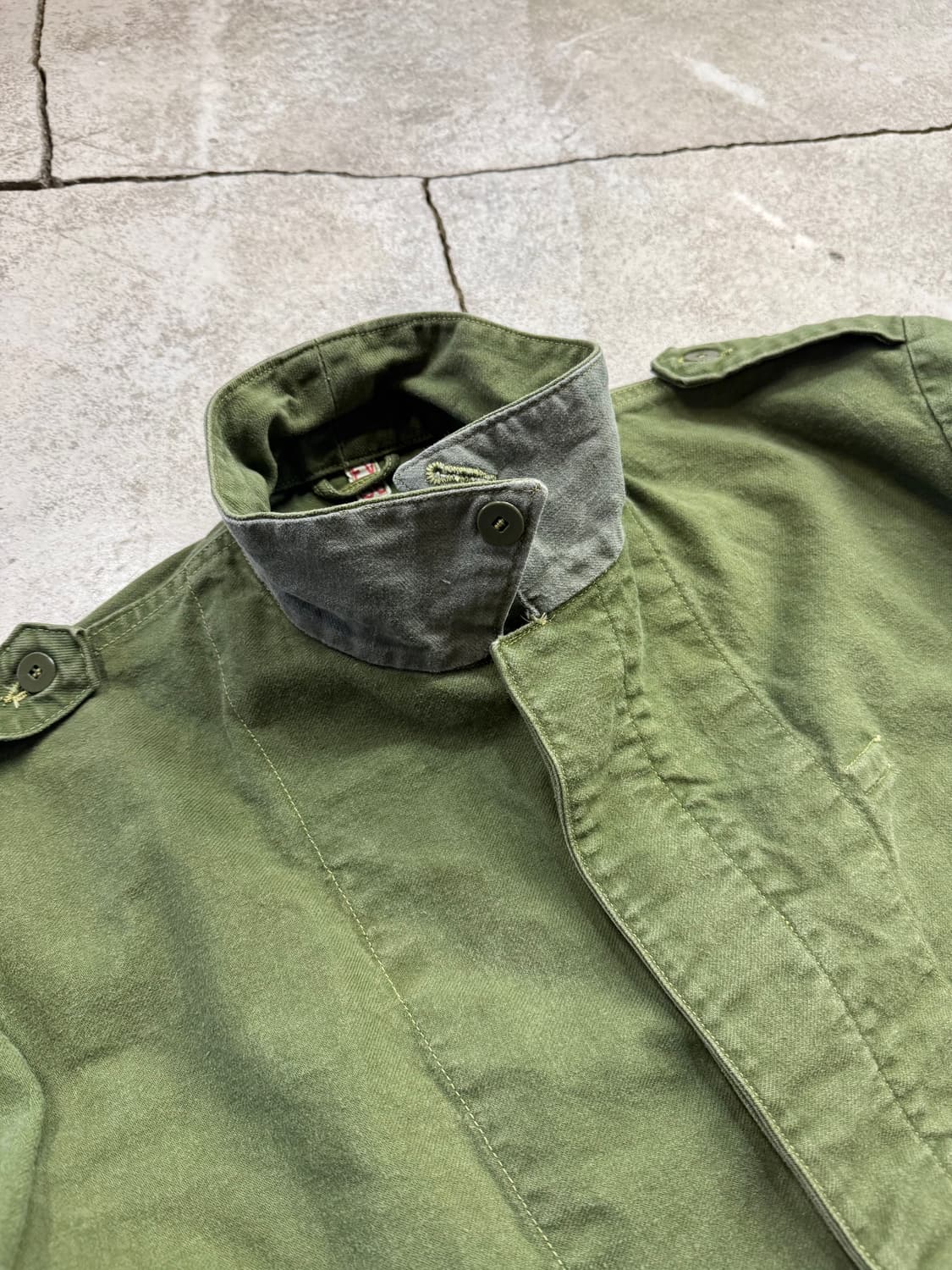60s 스웨덴 밀리터리 미케닉 워크자켓 상품이미지7