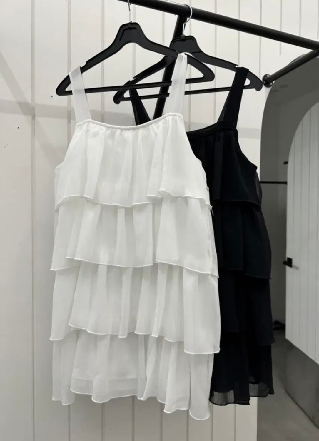 벨201_브리즈 캉캉 원피스(화이트) 상품이미지4