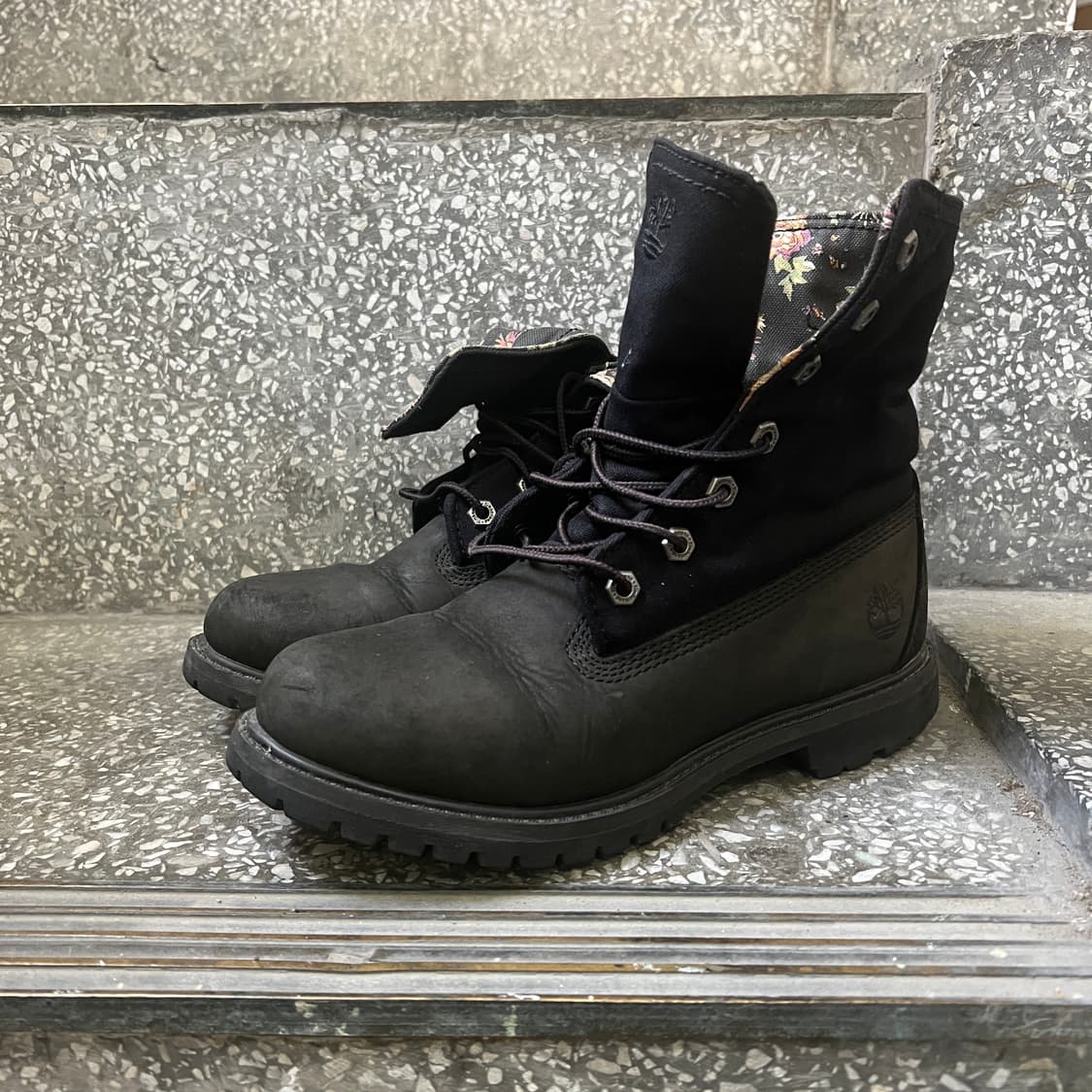 팀버랜드 헤리티지 플로럴 롤탑 워터프루프 부츠 상품이미지3