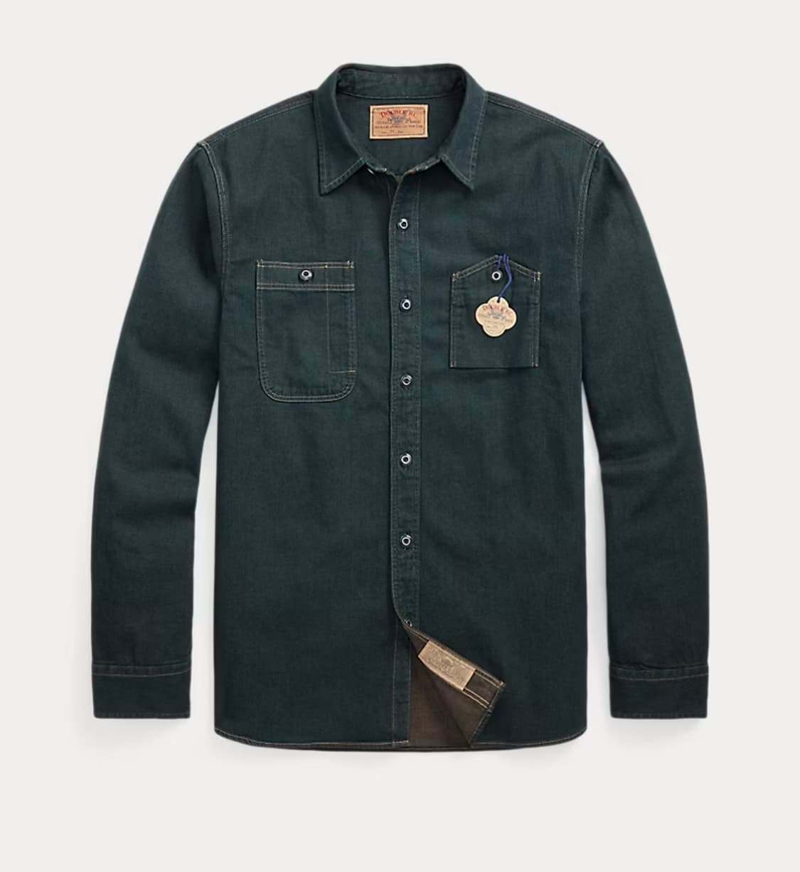 RRL 인디고 인디고 데님 워크셔츠 [새상품] 상품이미지1