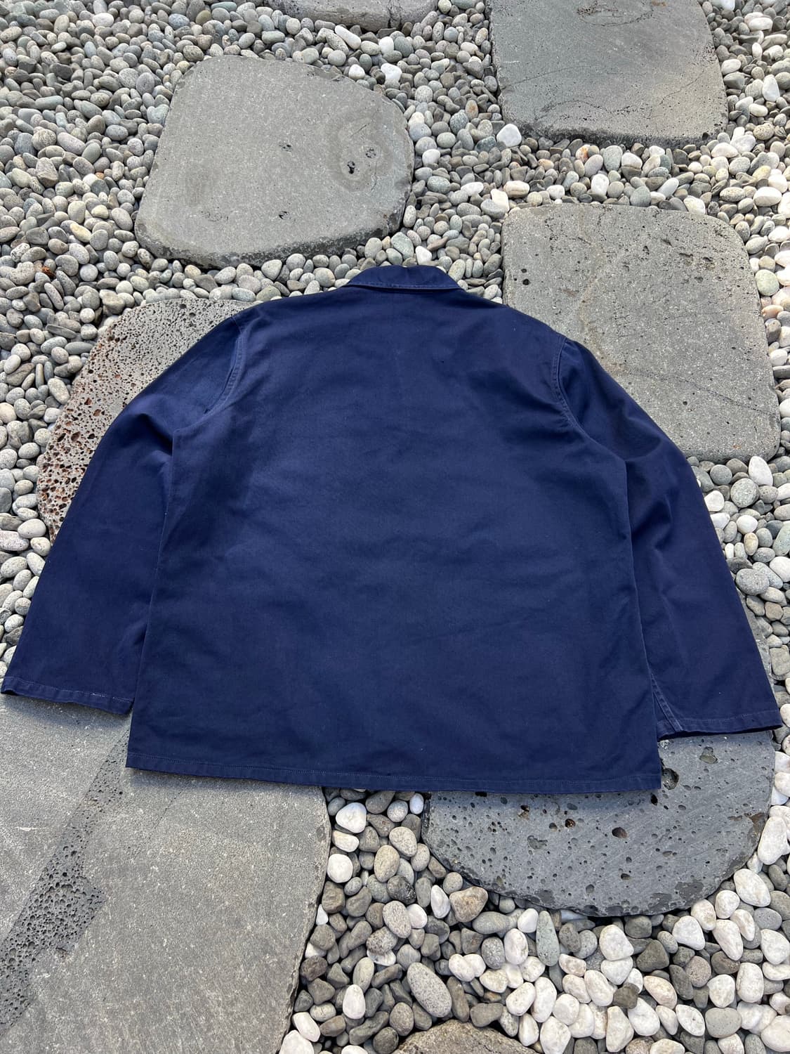 OLD VINTAGE DARK PURPLE NAVY 프렌치워크자켓 상품이미지2