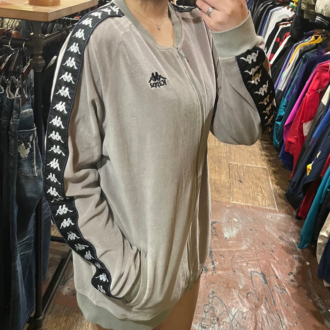 [HI] 카파 집업 그레이 상품이미지3