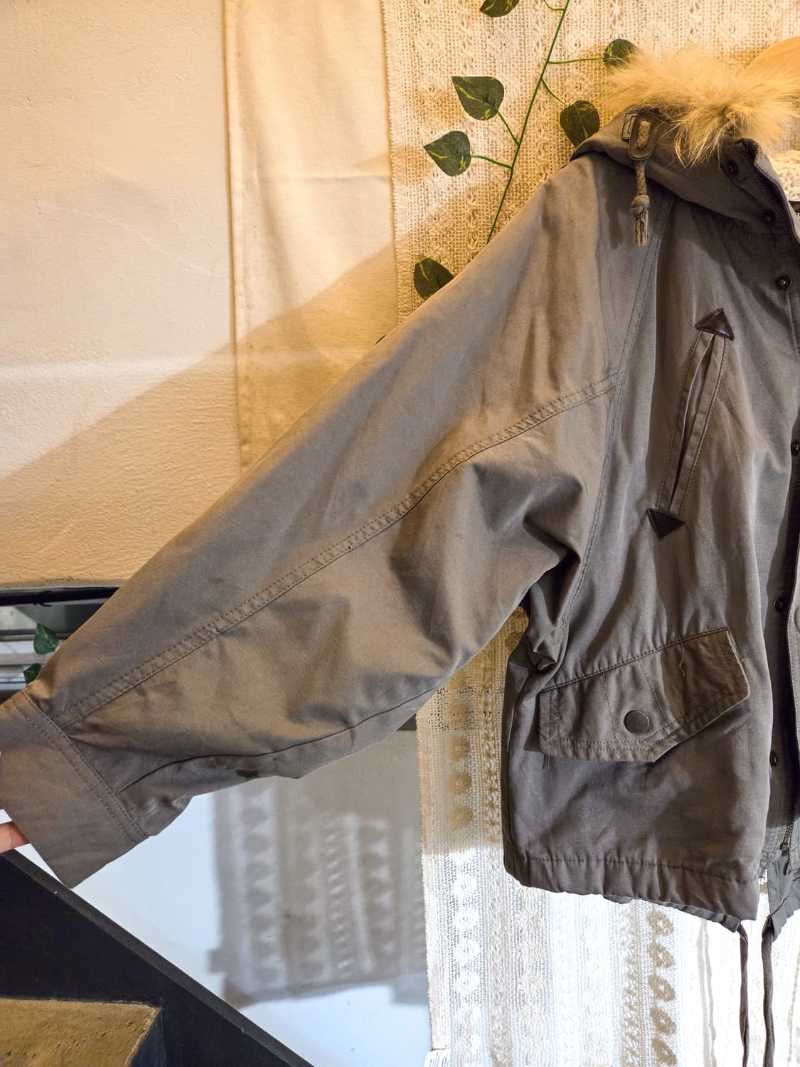 아방핏 숏 야상 자켓 상품이미지3