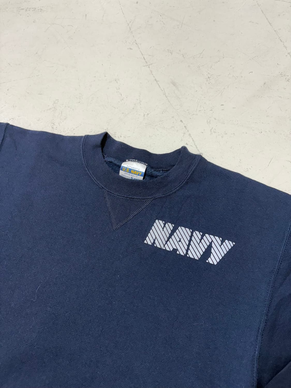 90‘s US Navy Soffee Pt Sweat Set-up 상품이미지4