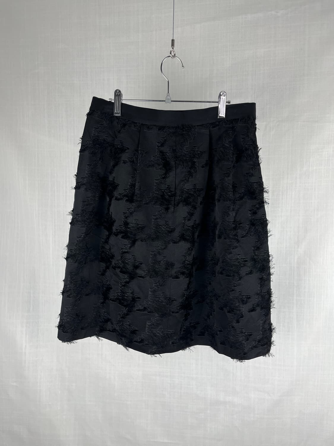 Kumikyoku 부클 원단 블랙 스커트  상품이미지4