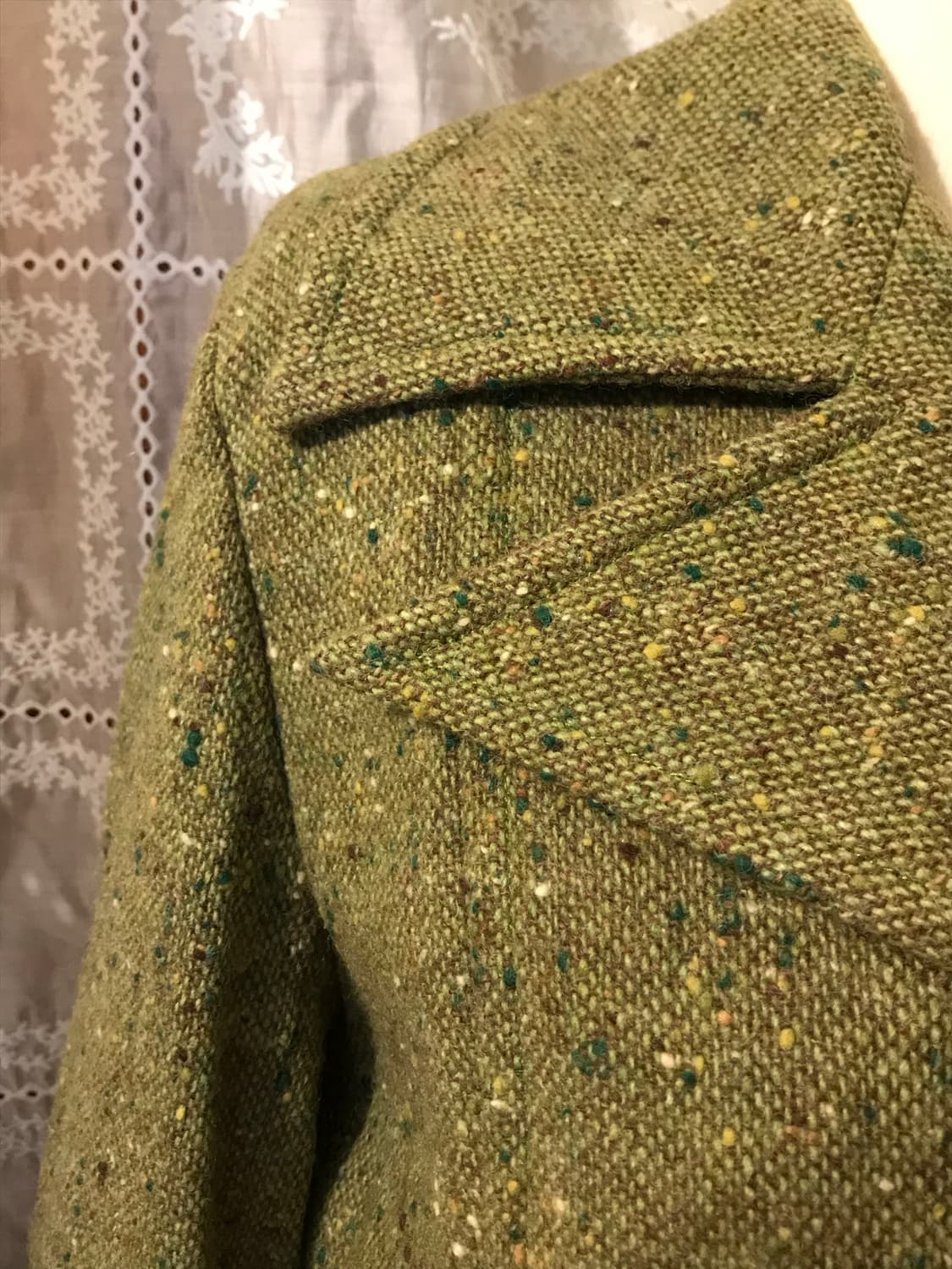 빈티지 미쉘 클랑 더블 코트 상품이미지3