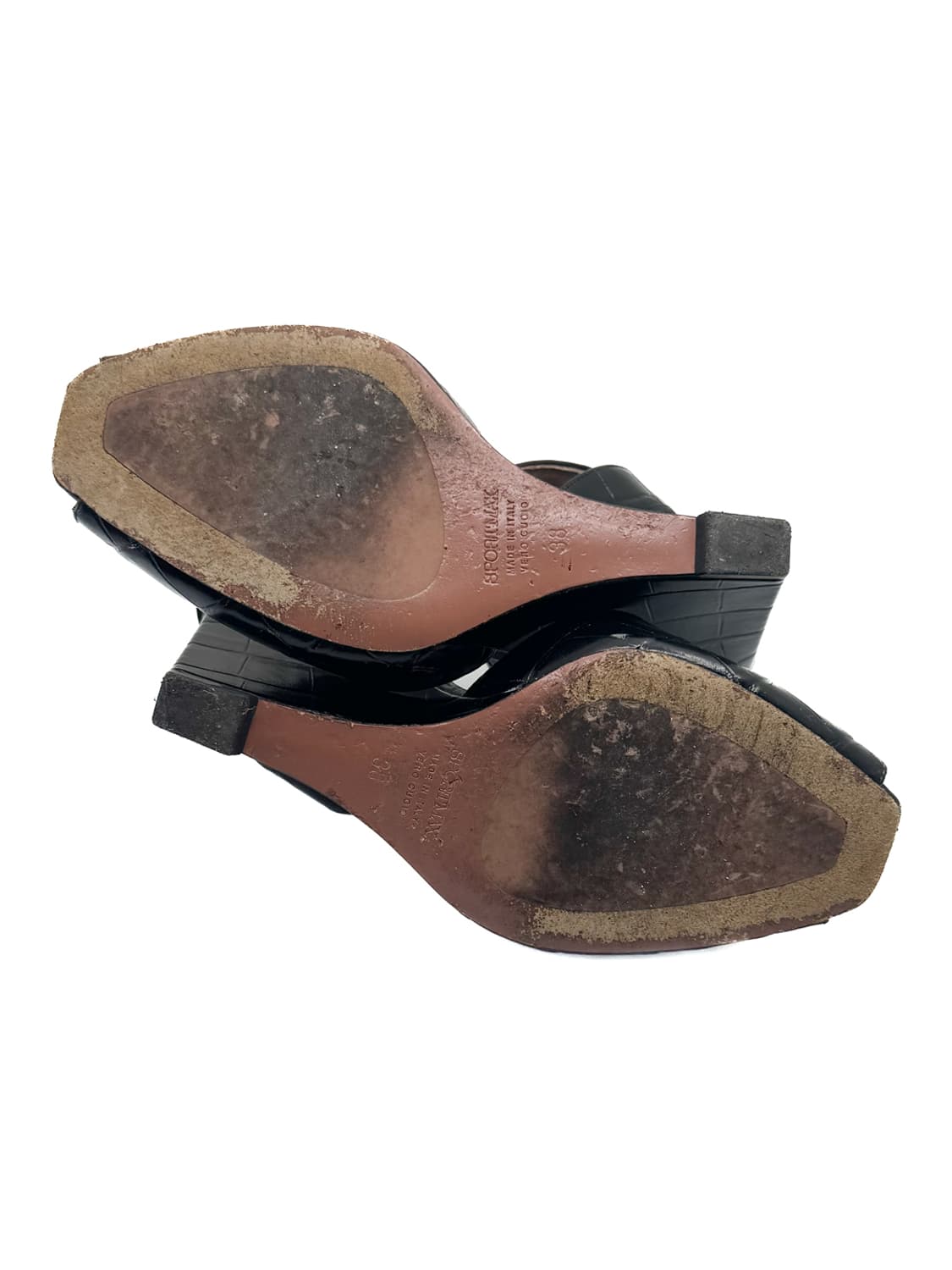 Max Mara Croc Embossed Wedge Heel / 38 상품이미지8