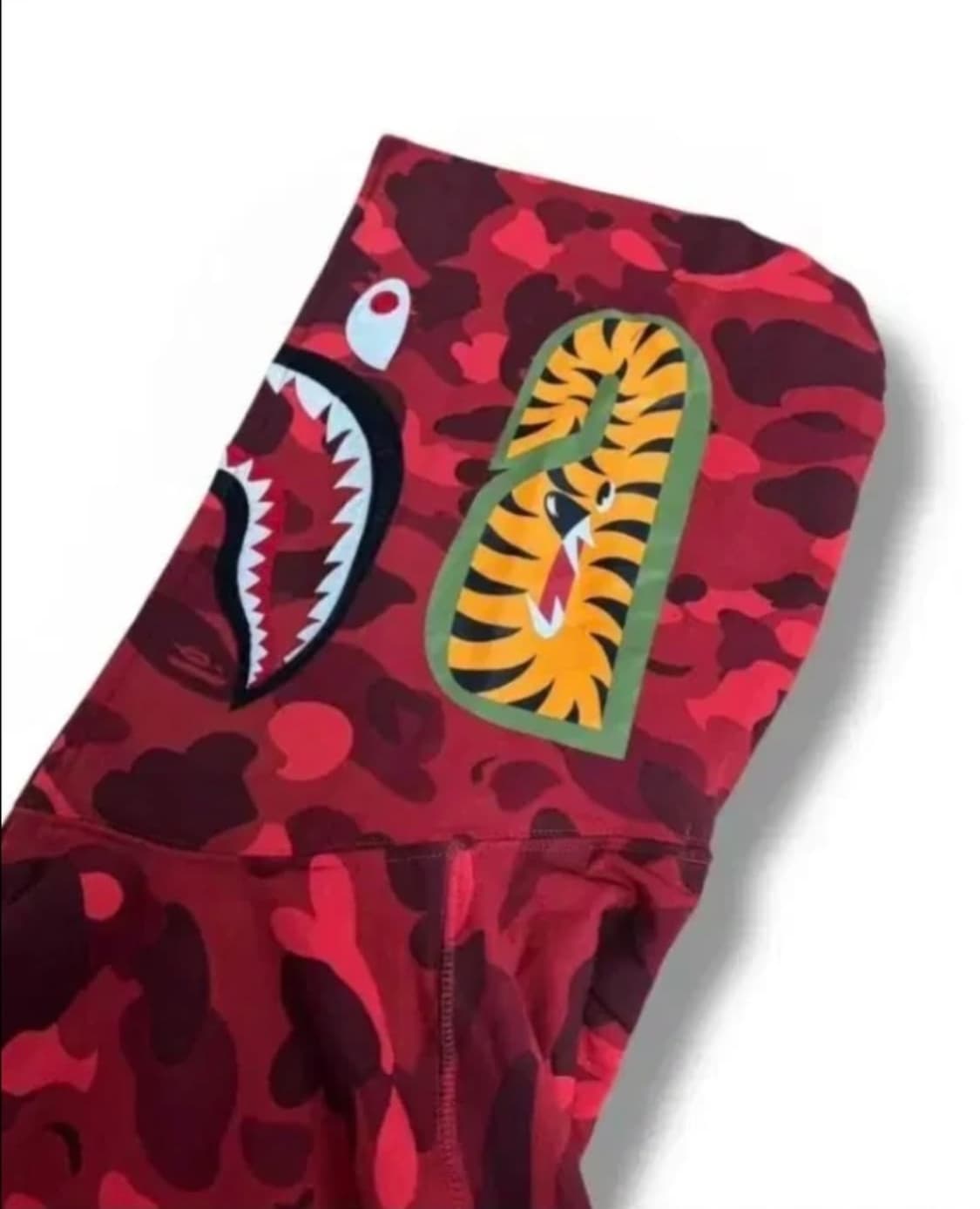 베이프 적계 샤크 후드집업 판매 상품이미지3