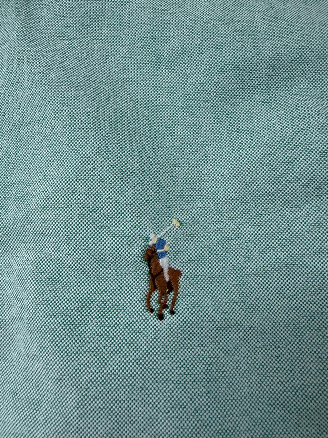 폴로 랄프로렌 옥스포드 컬러블록 셔츠 상품이미지3