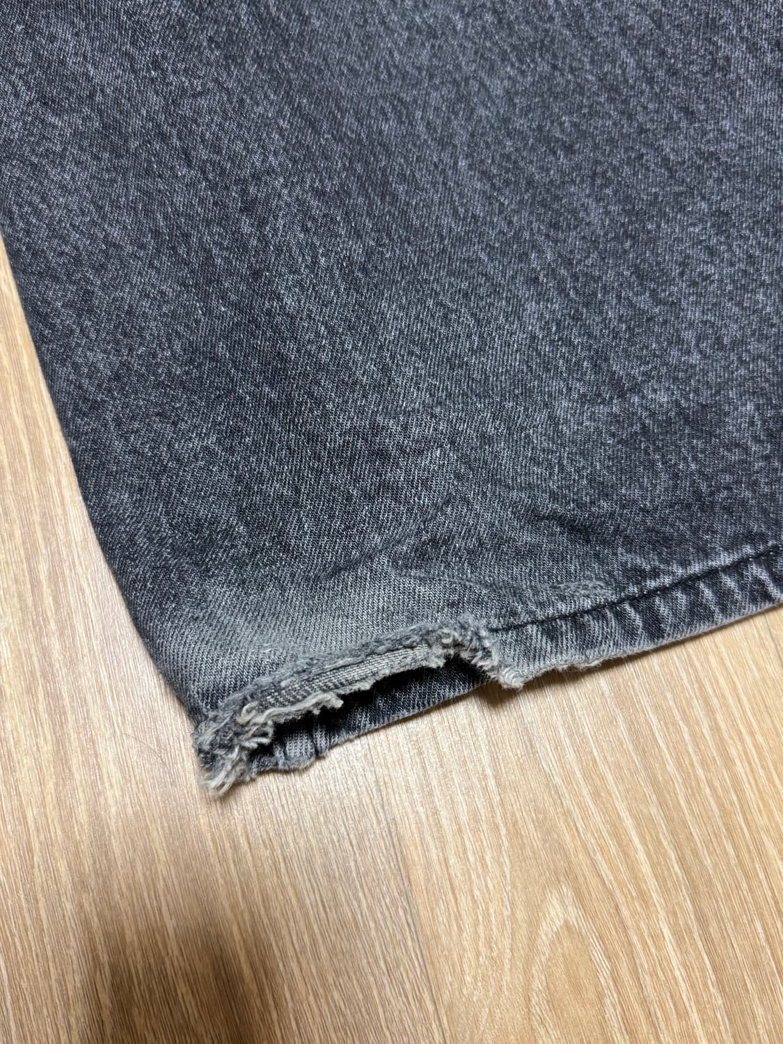 노운 커브드 데님 팬츠[1] 상품이미지4