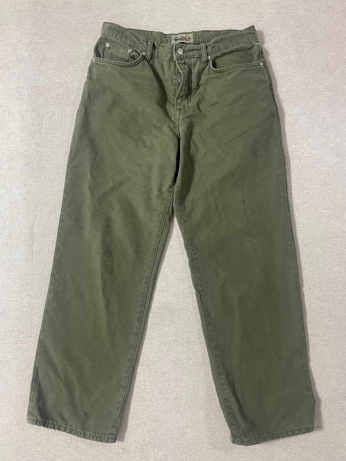 스투시 빅 올 진 올리브 드랩 (30) 상품이미지1