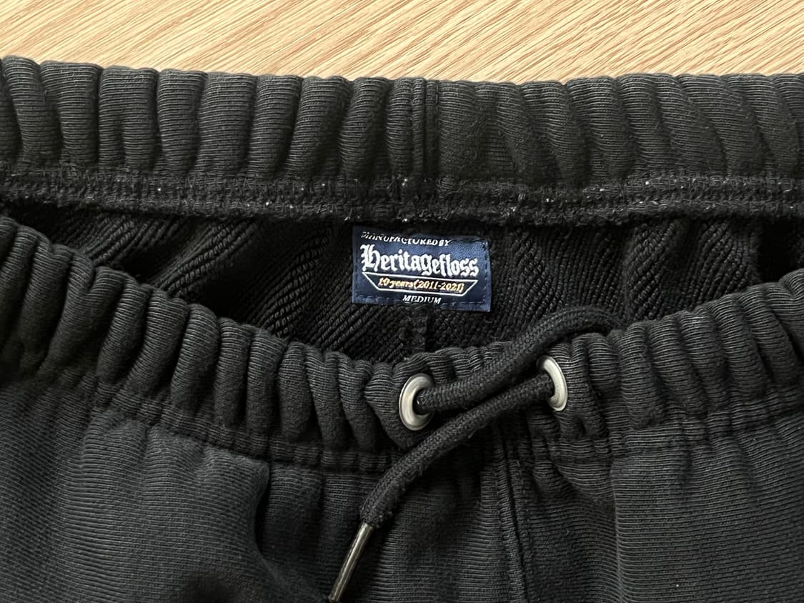 헤리티지플로스 조거 스웻팬츠 [블랙] [M] 상품이미지4