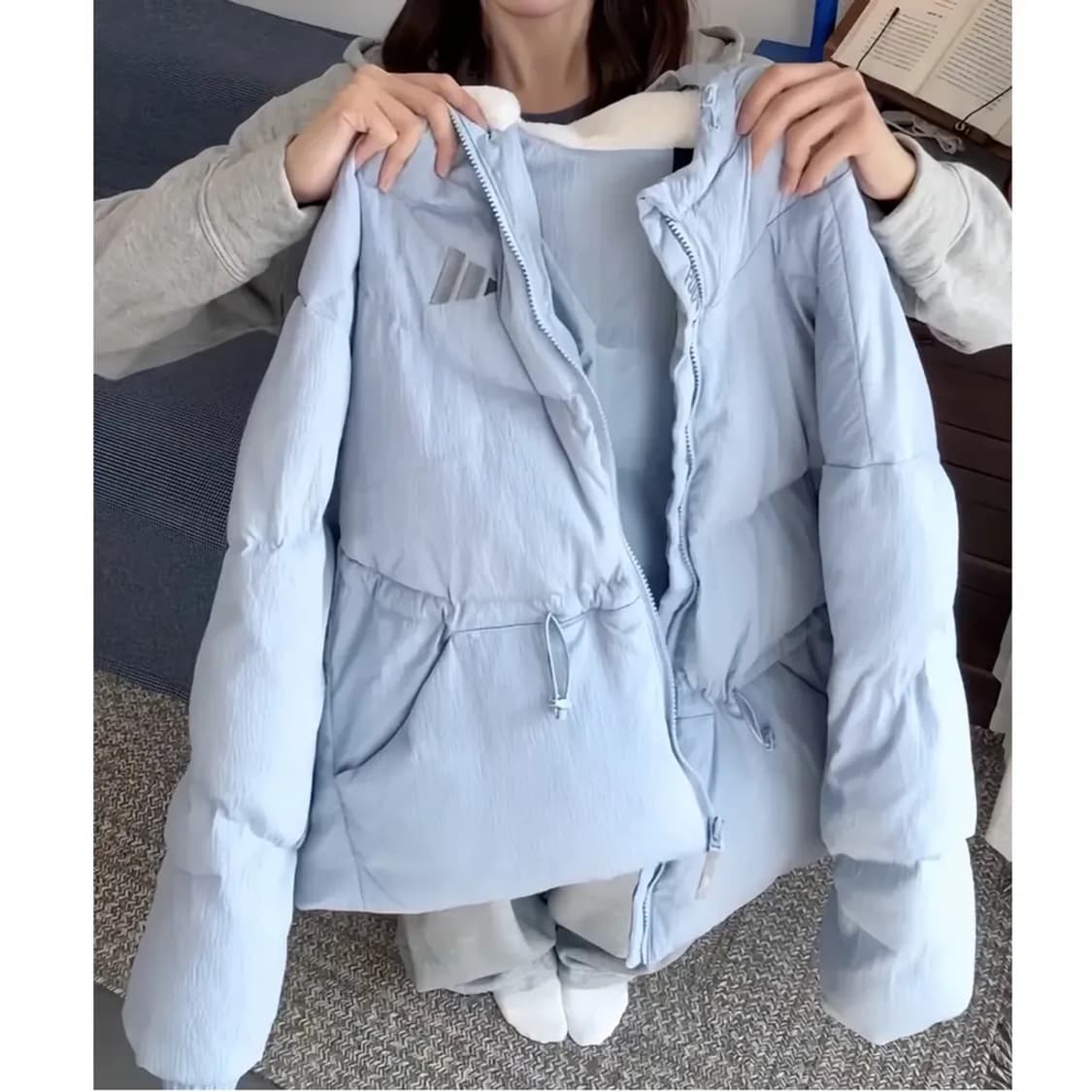 아디다스 덕다운 패딩 s사이즈 상품이미지3