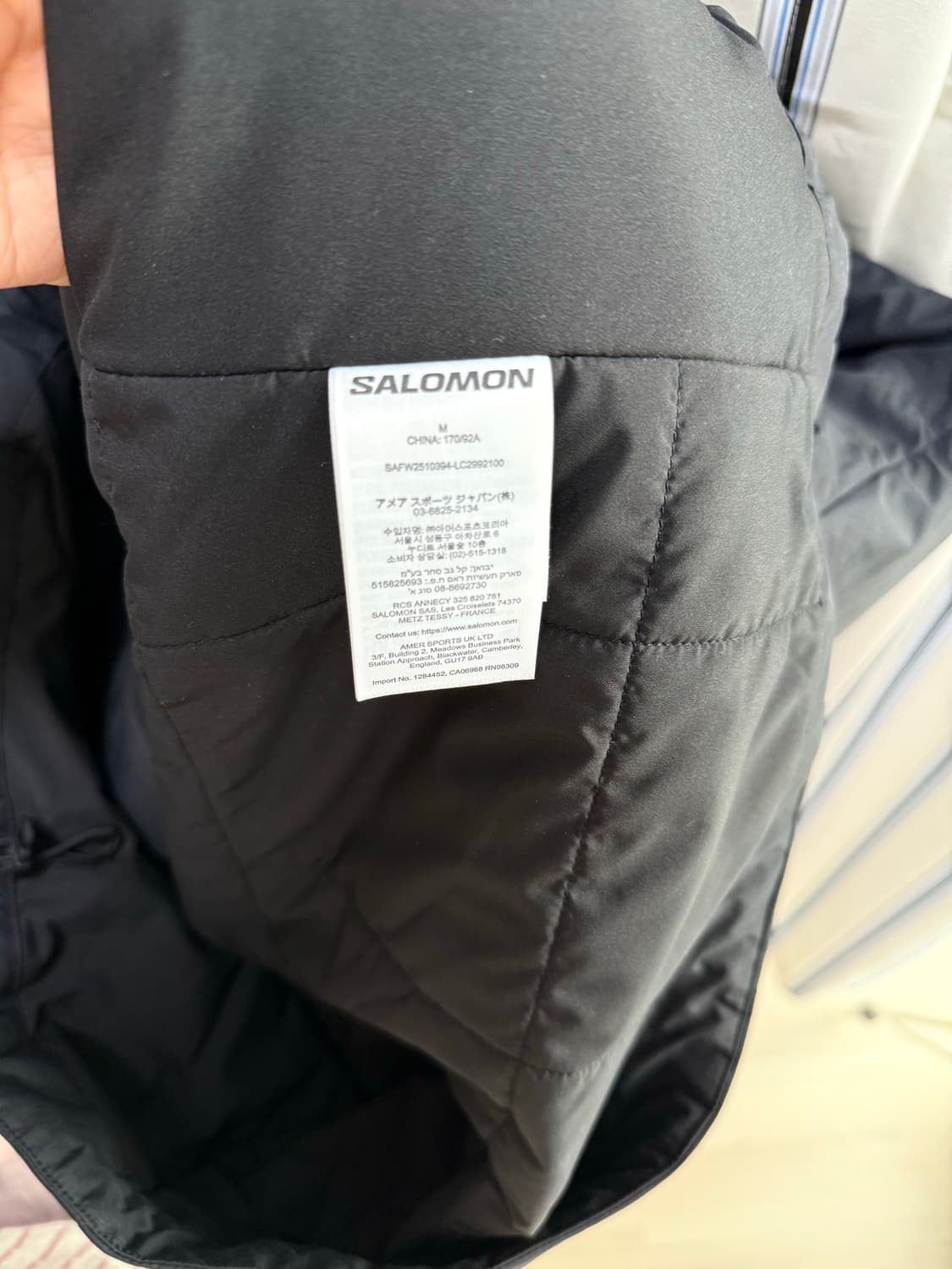 살로몬 모디세이 패딩자켓 M 상품이미지4