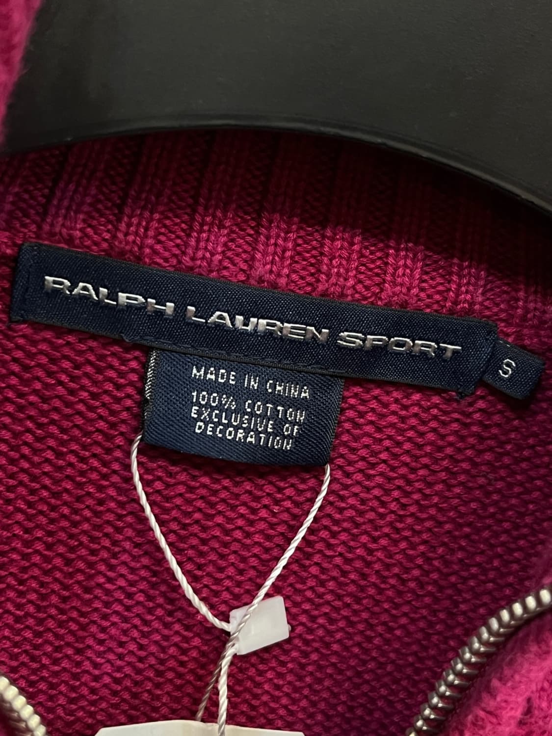 폴로 랄프 로렌 니트 집업 상품이미지3