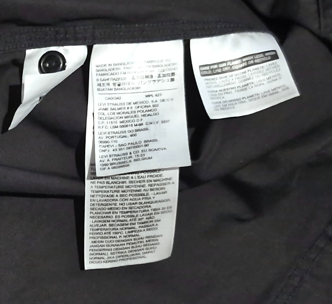 리바이스 투포켓 워크셔츠 L 새상품급 상품이미지8