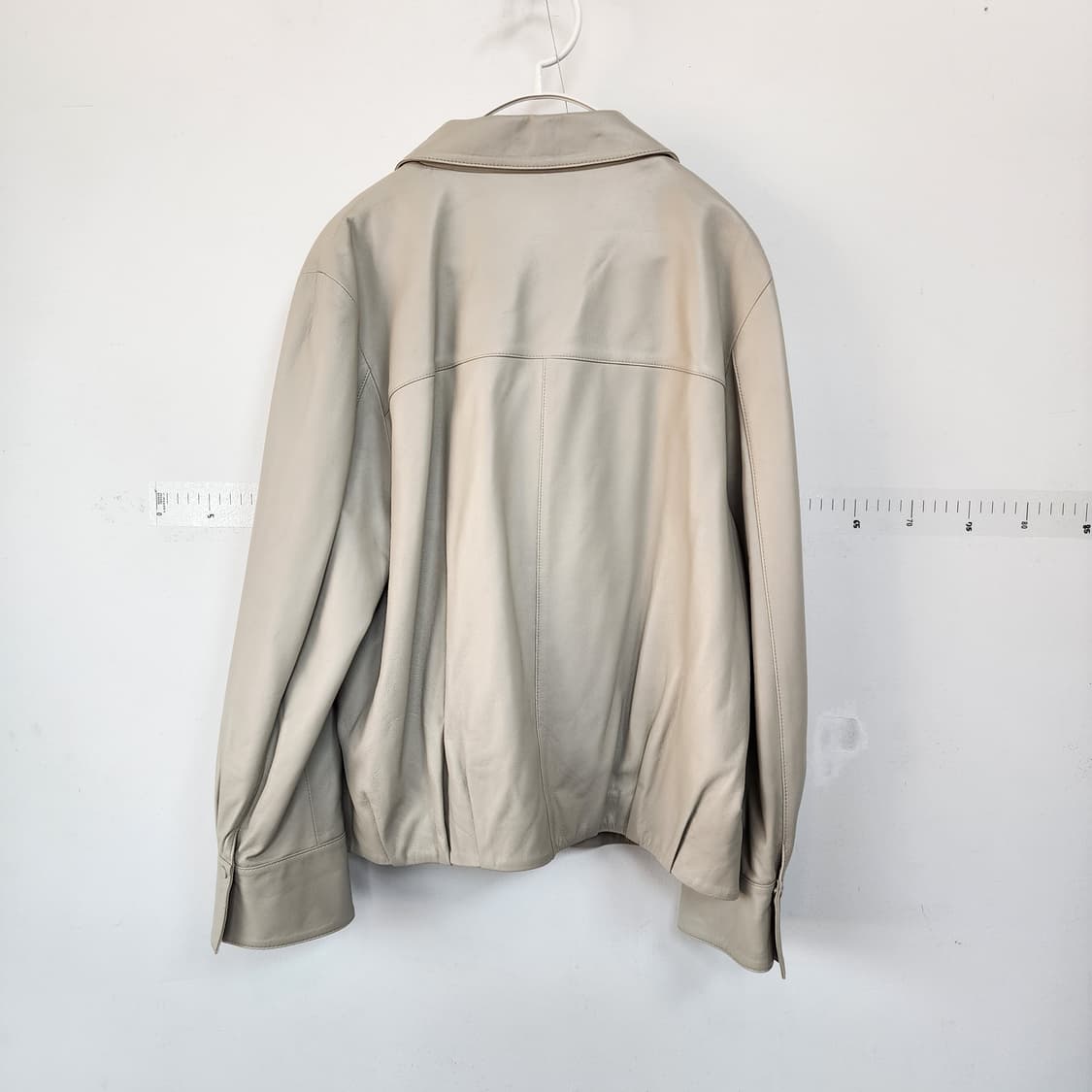 라시엔토 아이보리 양가죽 자켓 상품이미지4