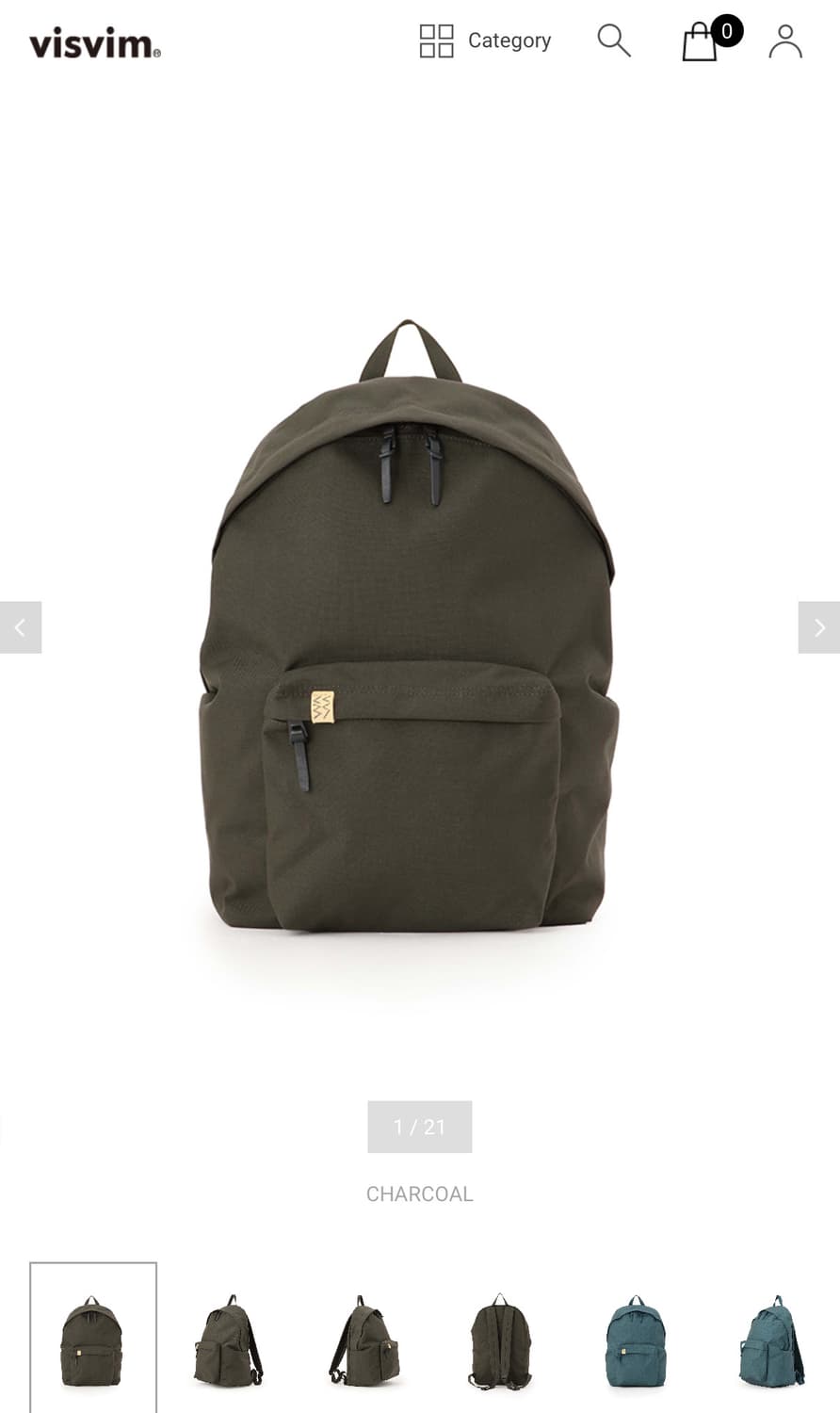 [새상품] VISVIM 25FW CORDURA RUCKSACK 22L백팩 상품이미지5