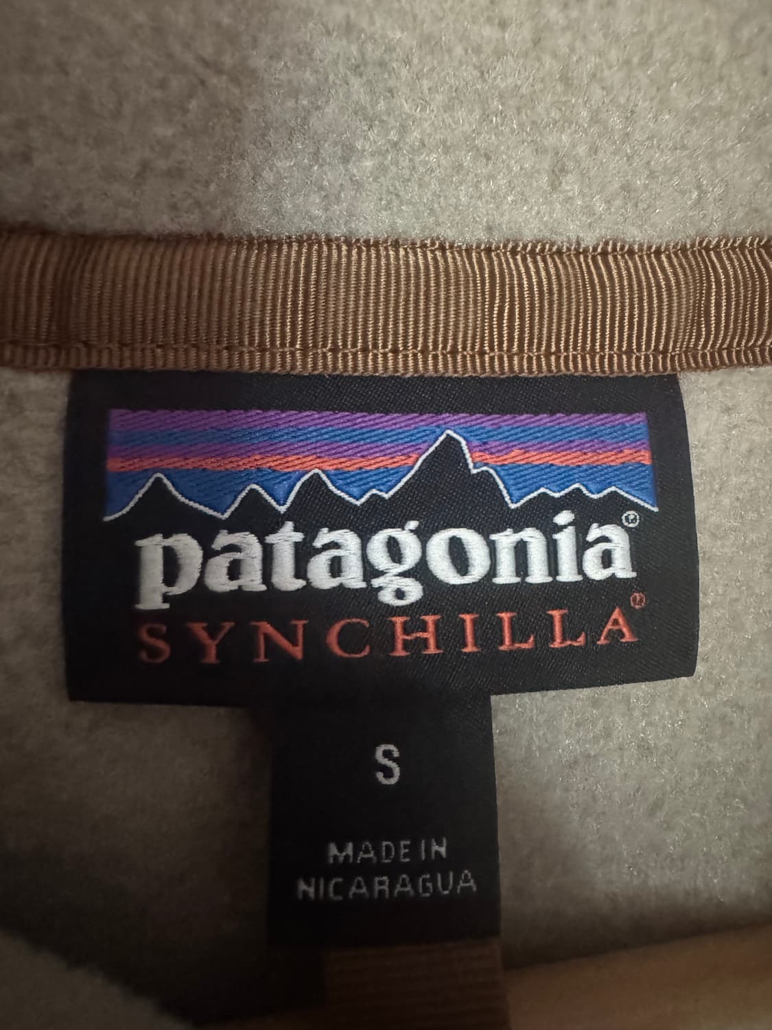 단종된 파타고니아 신칠라 탄 tan 베이지 S사이즈 판매 상품이미지3