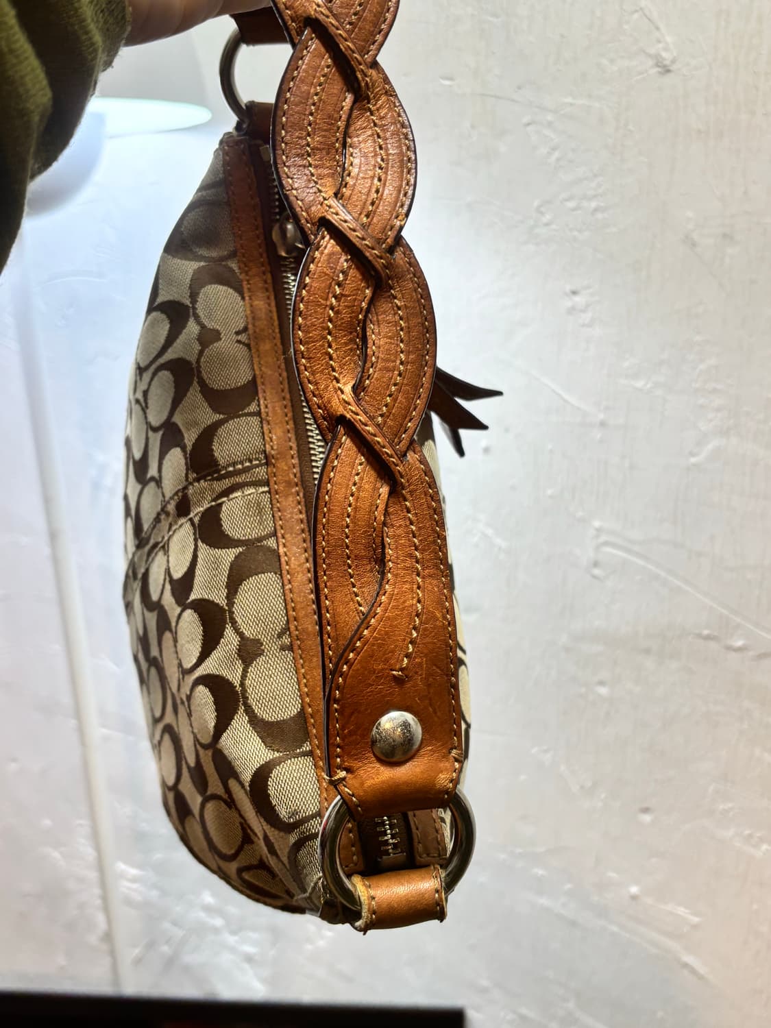 코치 빈티지 시그니처 호보 숄더백 상품이미지7