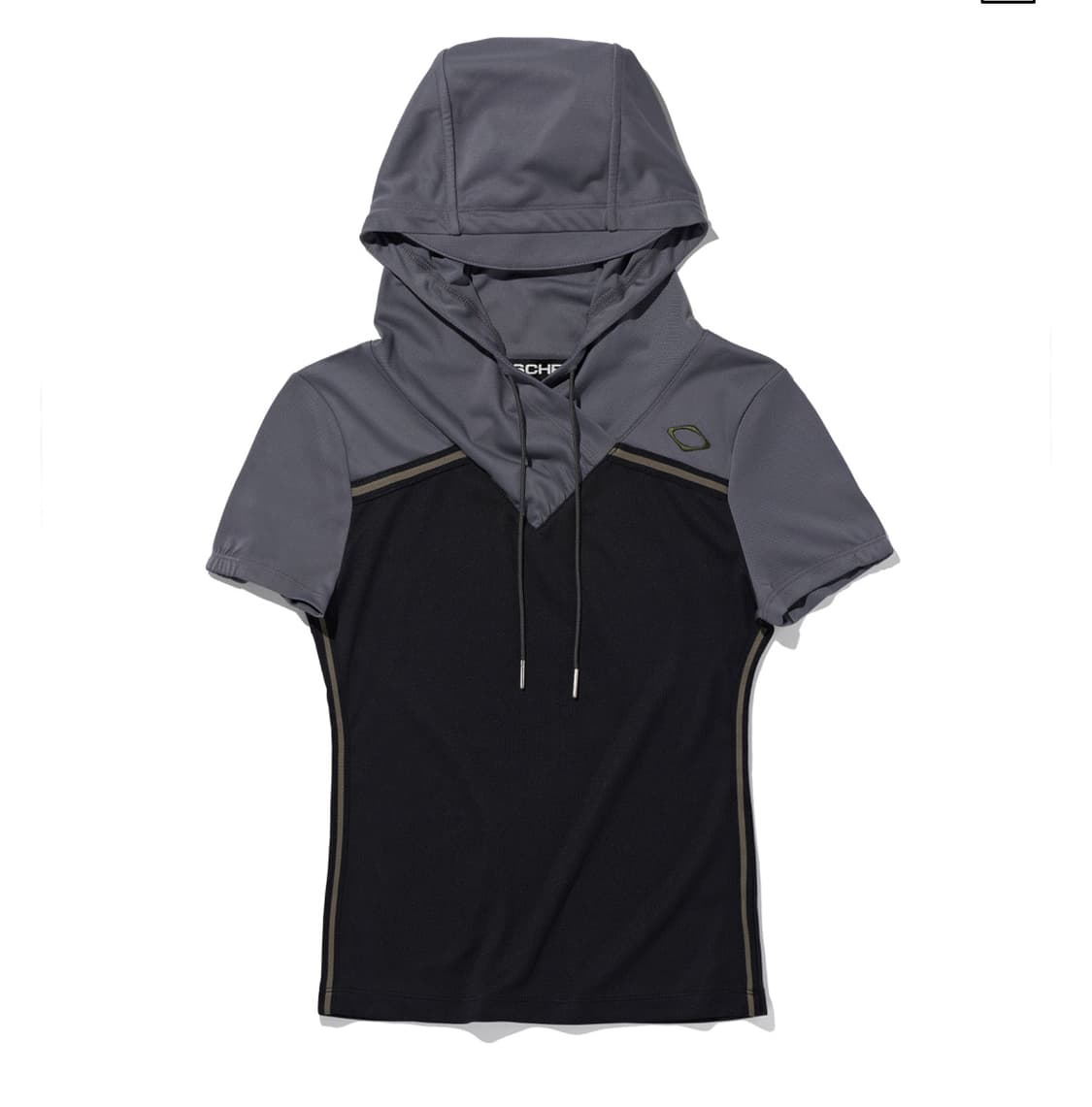 미스치프 SHIRRING HOODED JERSEY TOP 상품이미지2