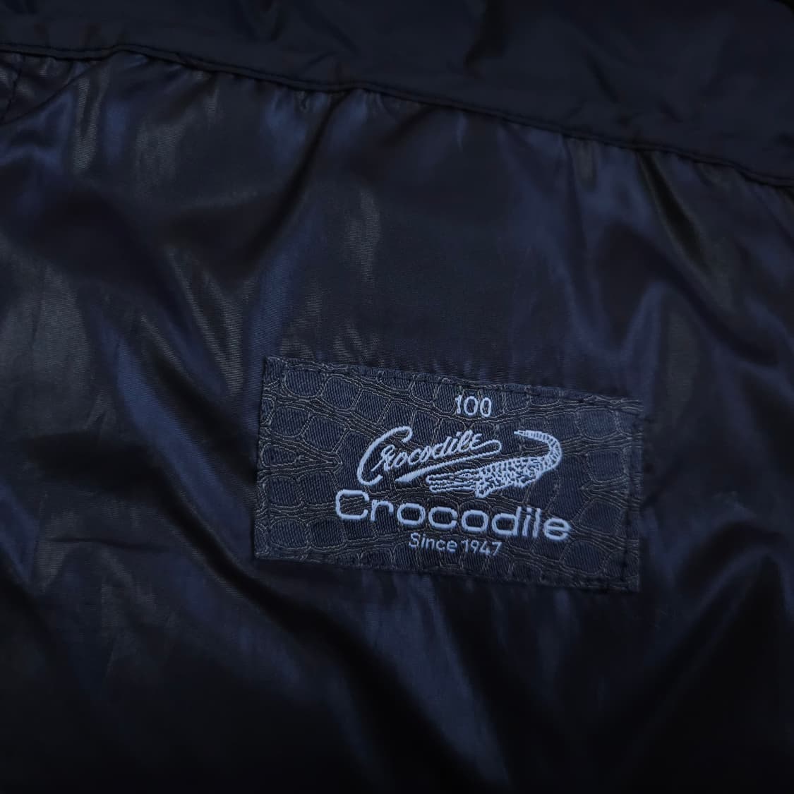 크로커다일 구스다운 경량패딩조끼 95-100 거위털 상품이미지6