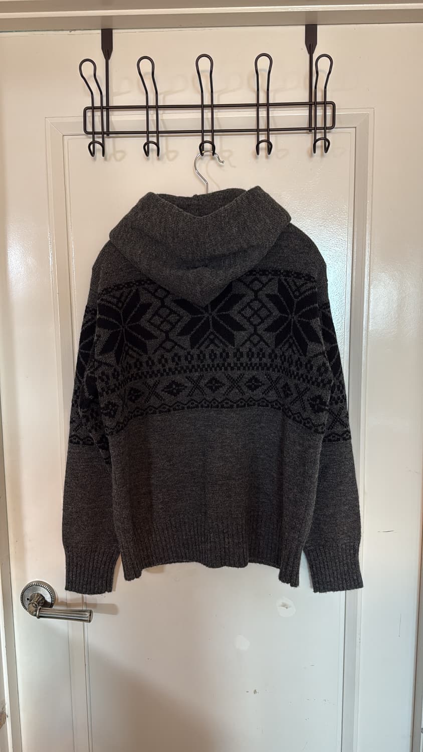 준야와타나베 니트 후드티 상품이미지3