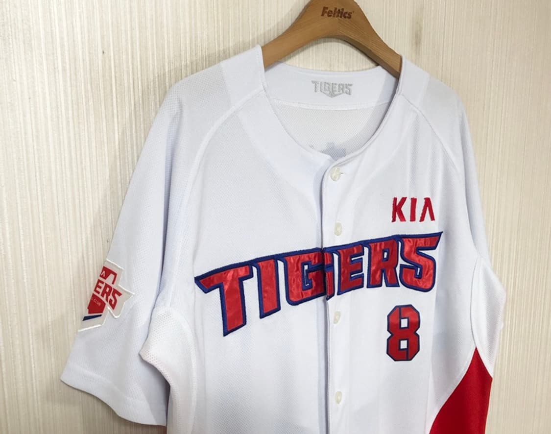 KBO 비젼코리아 기아타이거즈 홈유니폼/져지 105 #8 안치홍 상품이미지5