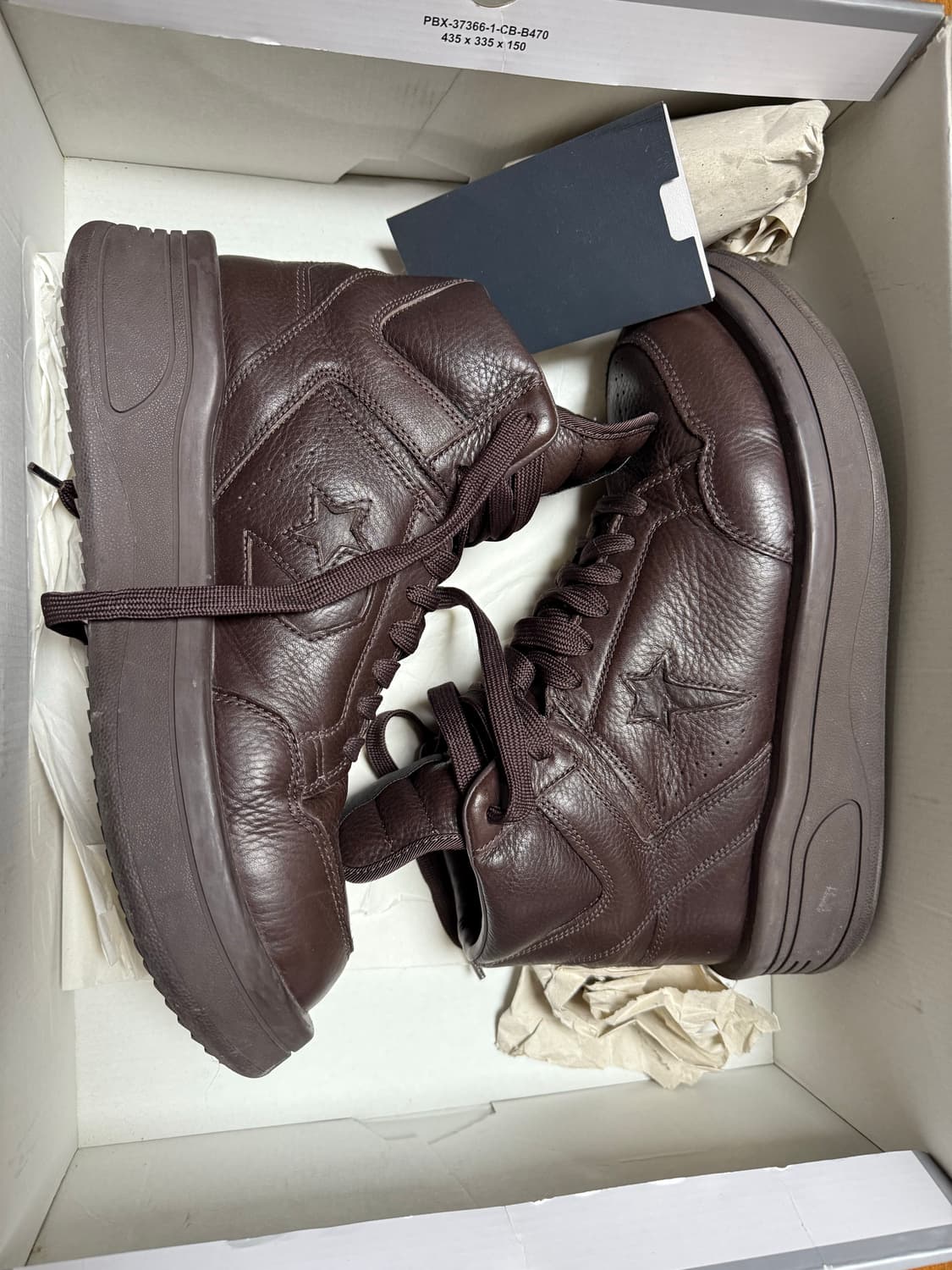 릭오웬스 터보웨폰 하이 클레이  상품이미지1