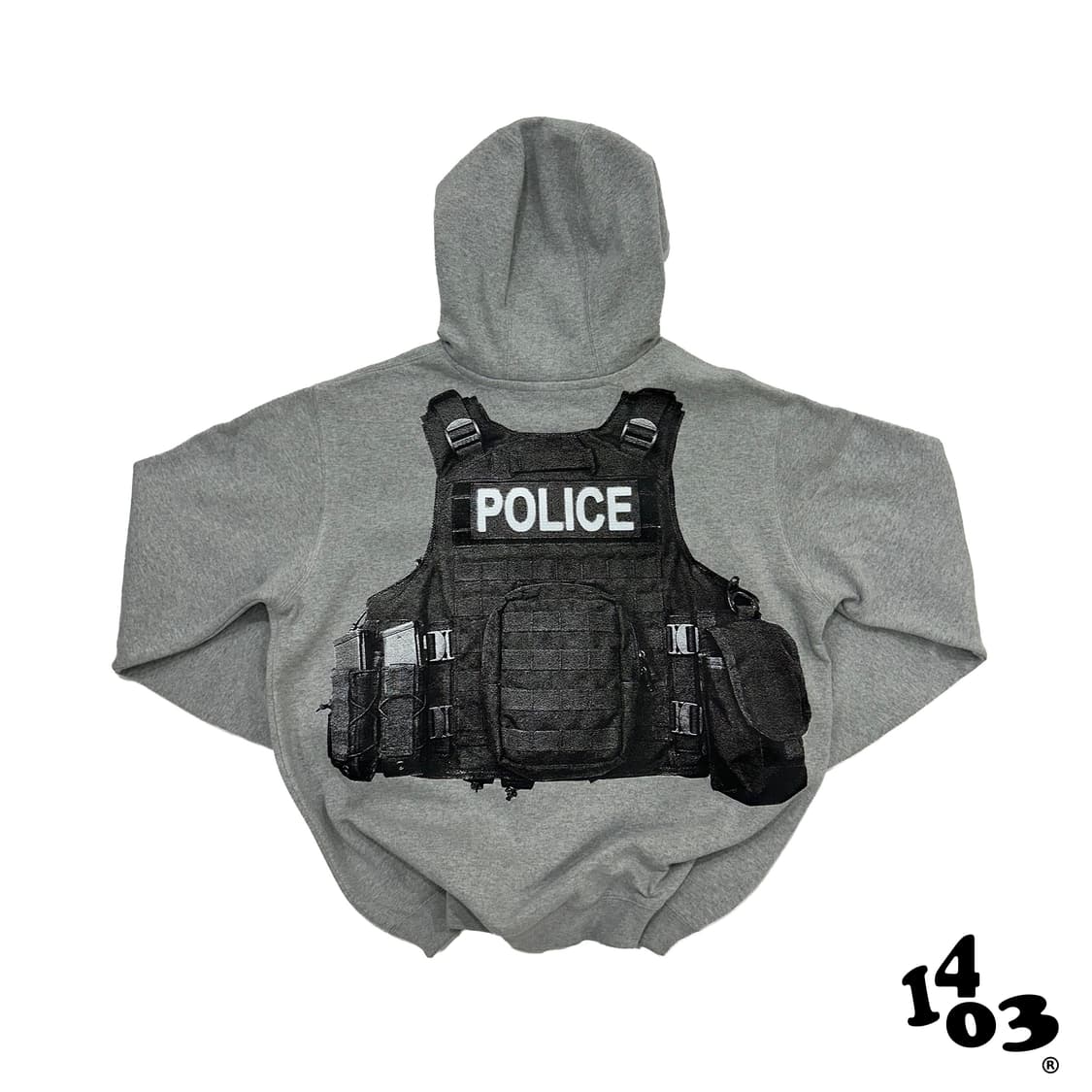 POLICE VEST 커스텀 후드티 🚓🚨 상품이미지3