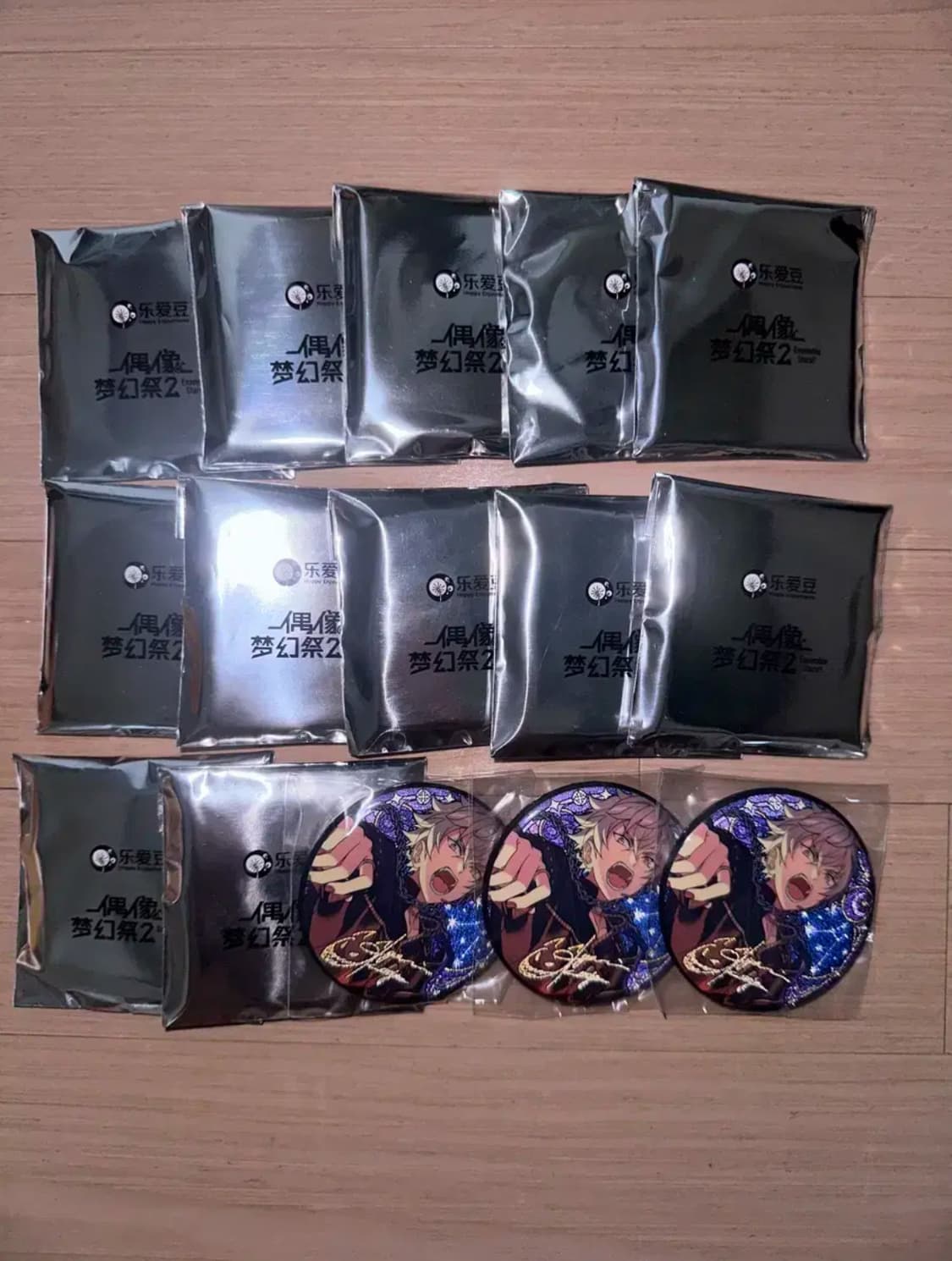 앙스타 언데드 중스타 별의흔적시광캔뱃지 오오가미 코가x15 상품이미지1