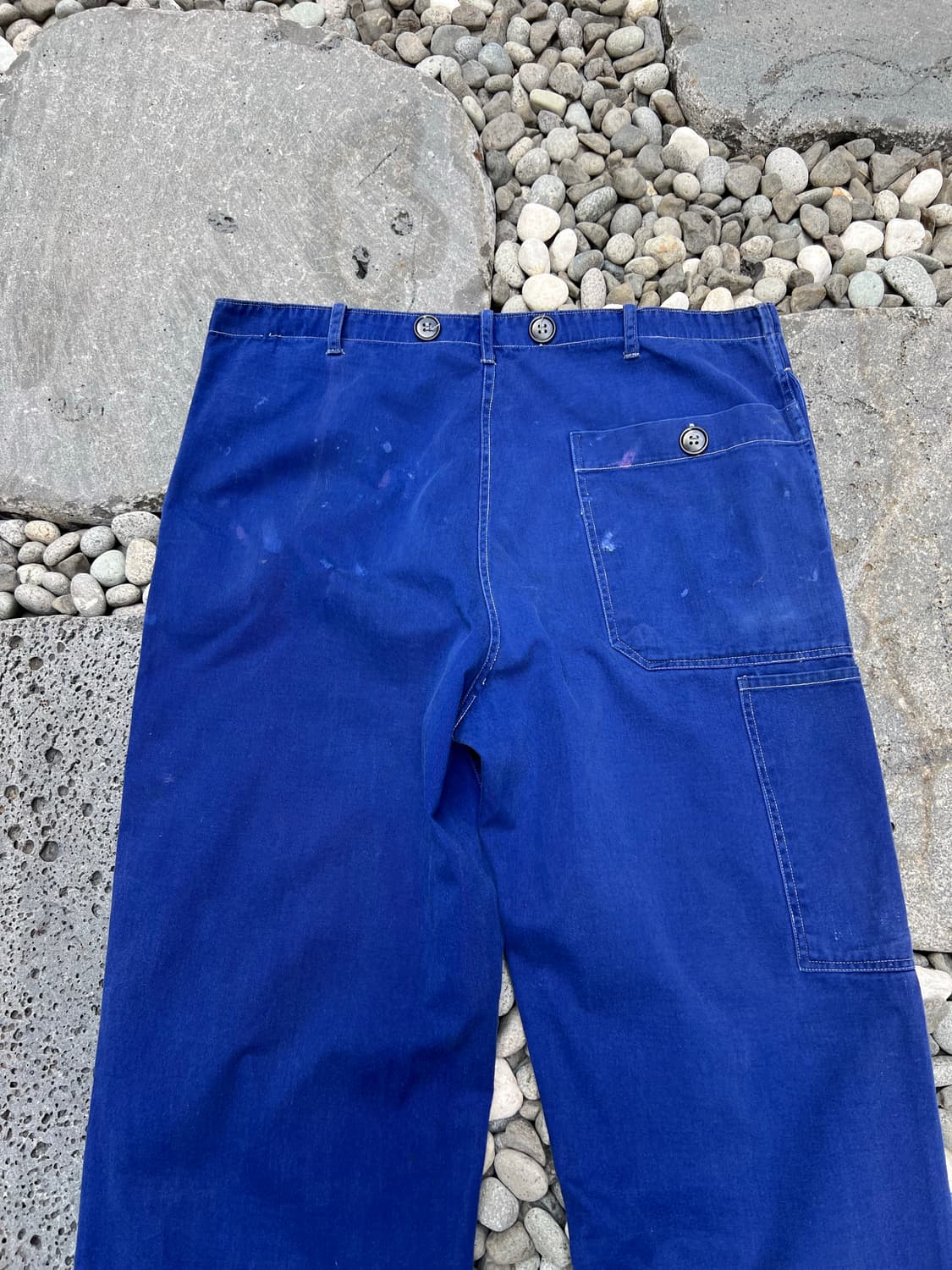 (34인치) OLD VINTAGE FADED BLUE 프렌치워크팬츠 상품이미지8