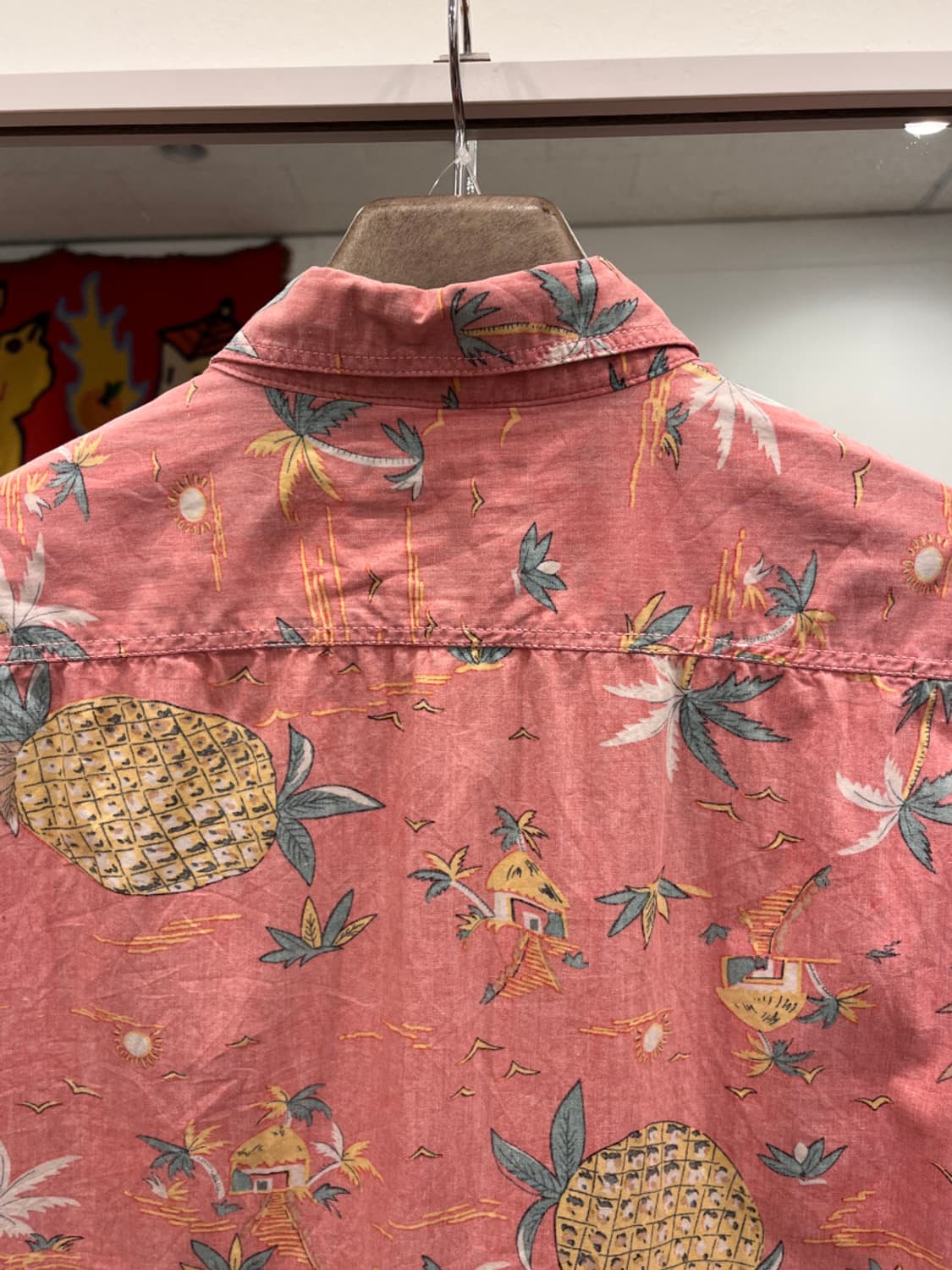 Mossimo Supply 빈티지 하와이안 반팔 셔츠 상품이미지5