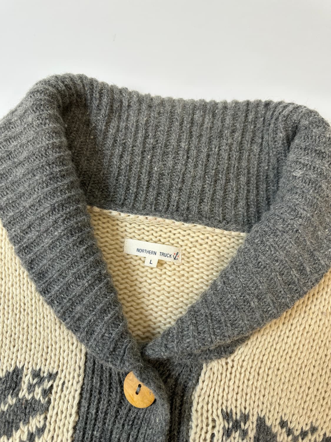 northern truck 노르딕 울 코위찬가디건 L 상품이미지2