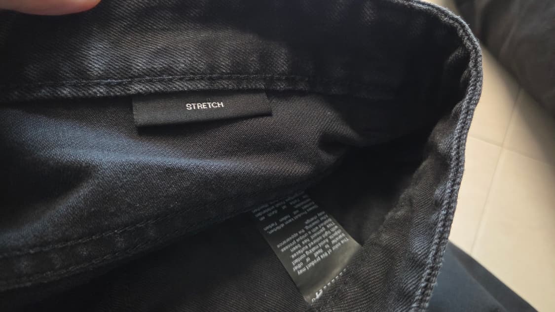 휴고보스 델라웨어 스트레치 블랙진  상품이미지7