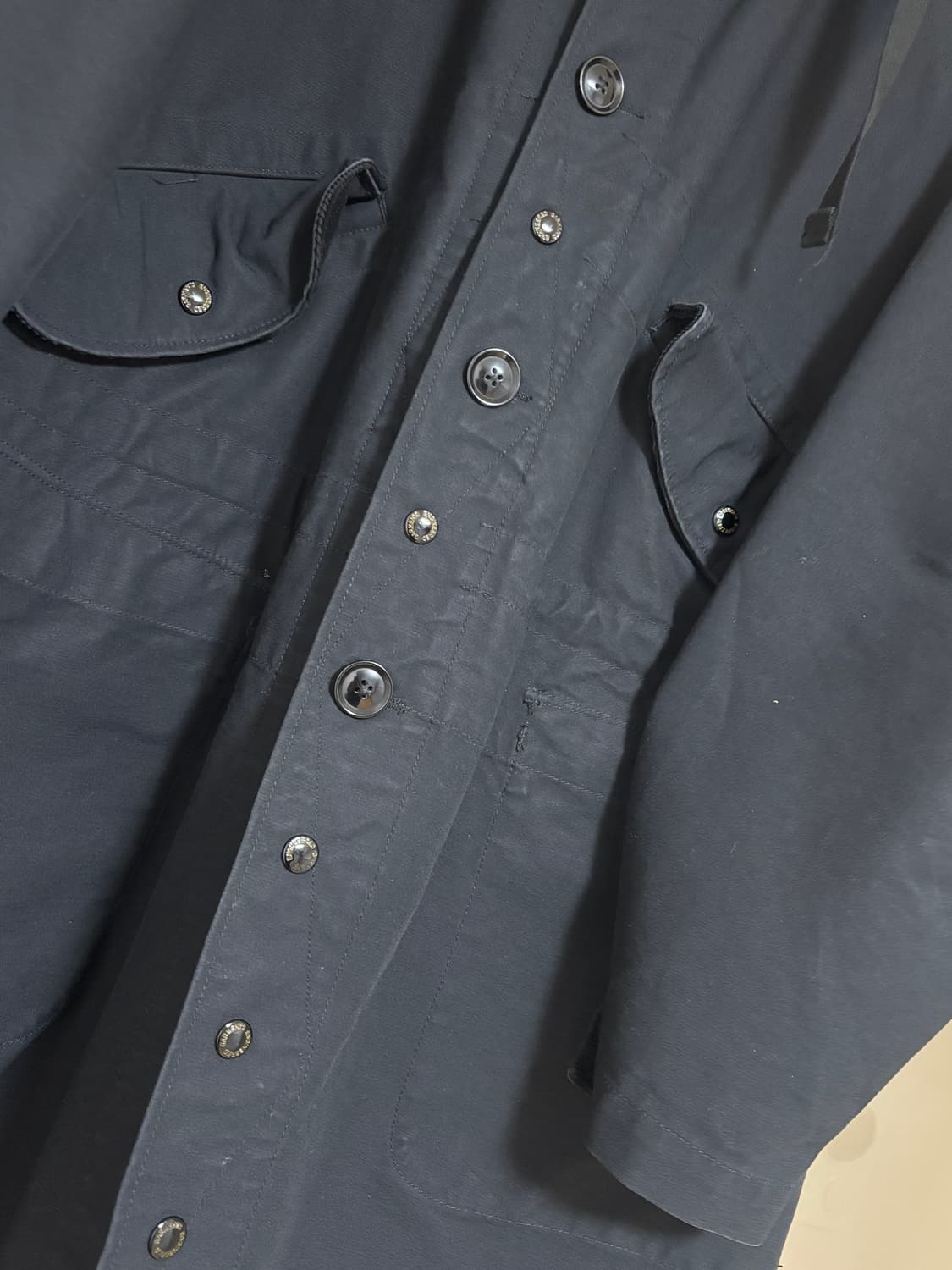 엔지니어드가먼츠 하이랜드 파카 더블 클로스 블랙 M, M65 상품이미지7