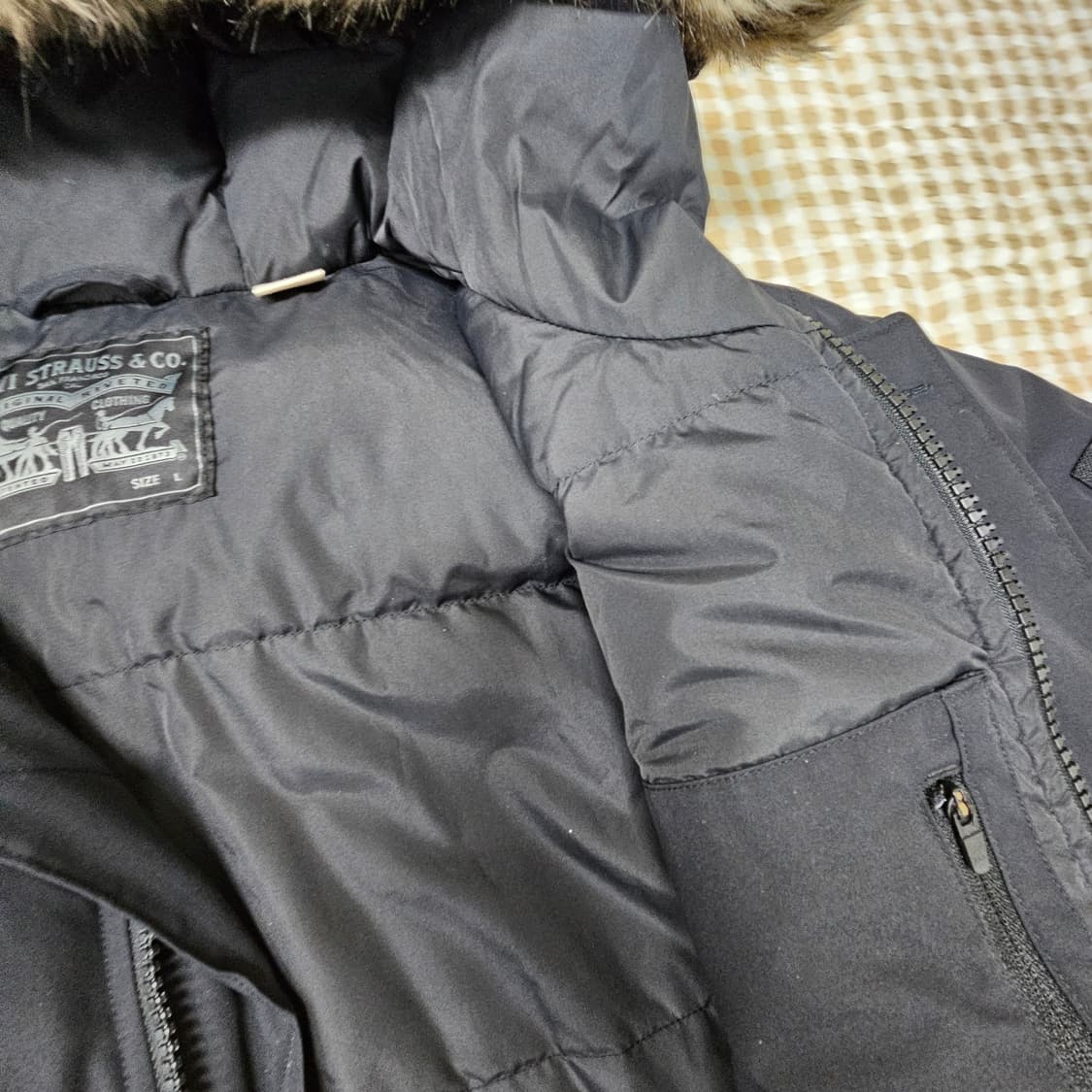 리바이스 오리털 겨울 패딩 남자100 상품이미지7