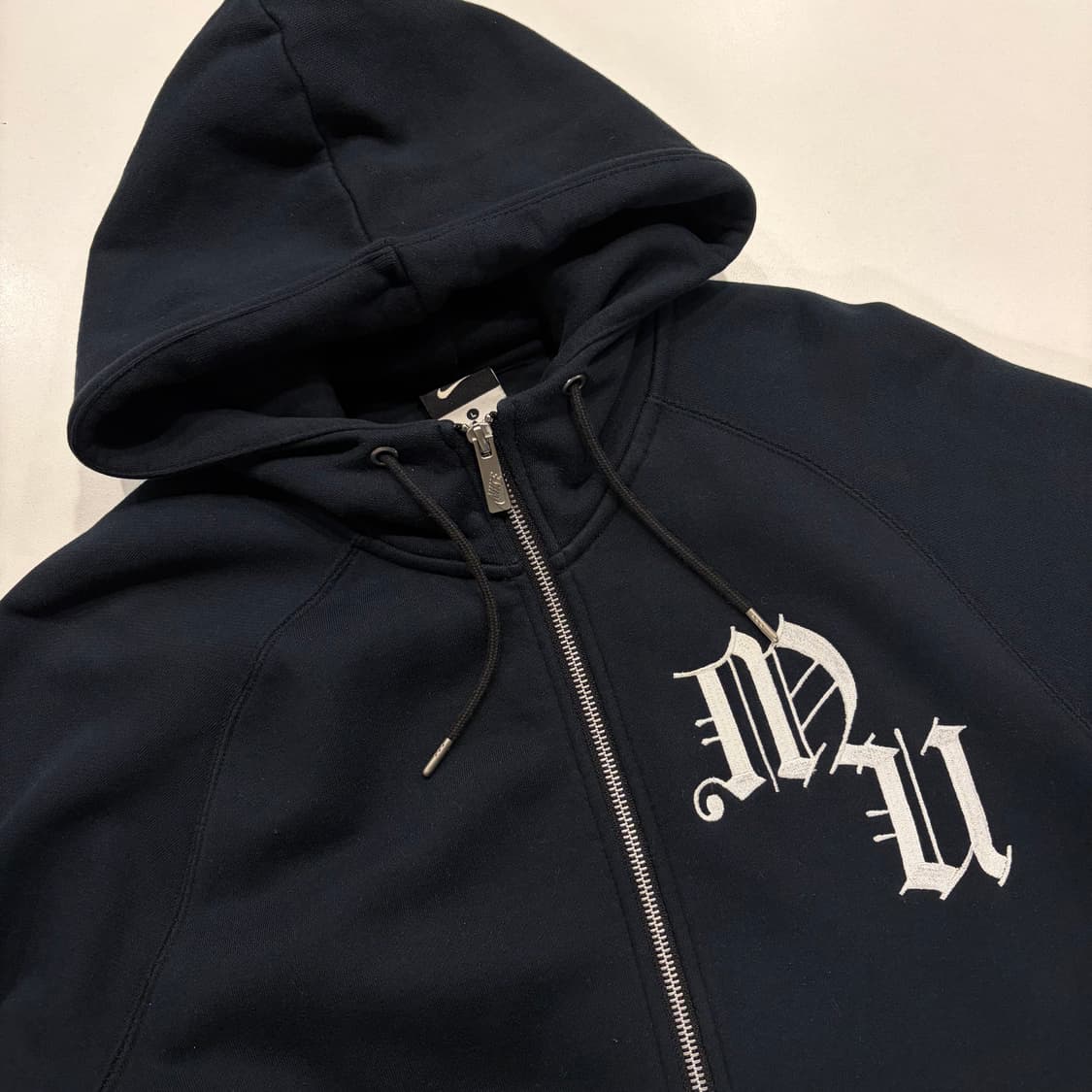 [L] 11s 나이키 맨유 블랙 풀집업 후드집업 B737 상품이미지3