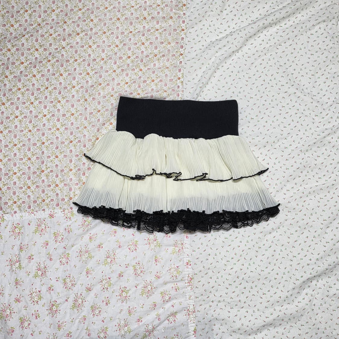 Skinny lip 스키니립 체인 캉캉 스커트 다이아 d.i.a 상품이미지1