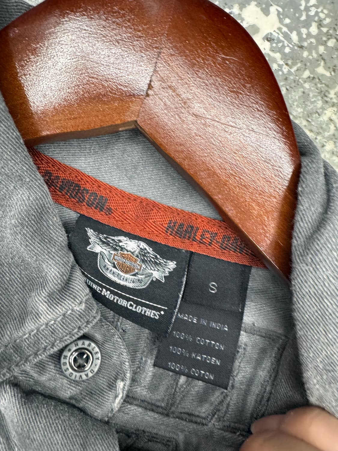 빈티지 할리데이비슨 긴팔 셔츠 상품이미지3