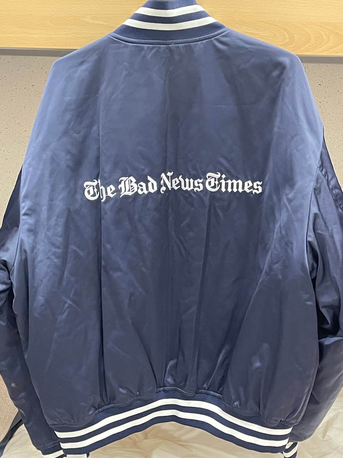 VIVA STUDIO NYLON STADIUM JACKET [NAVY] 상품이미지2