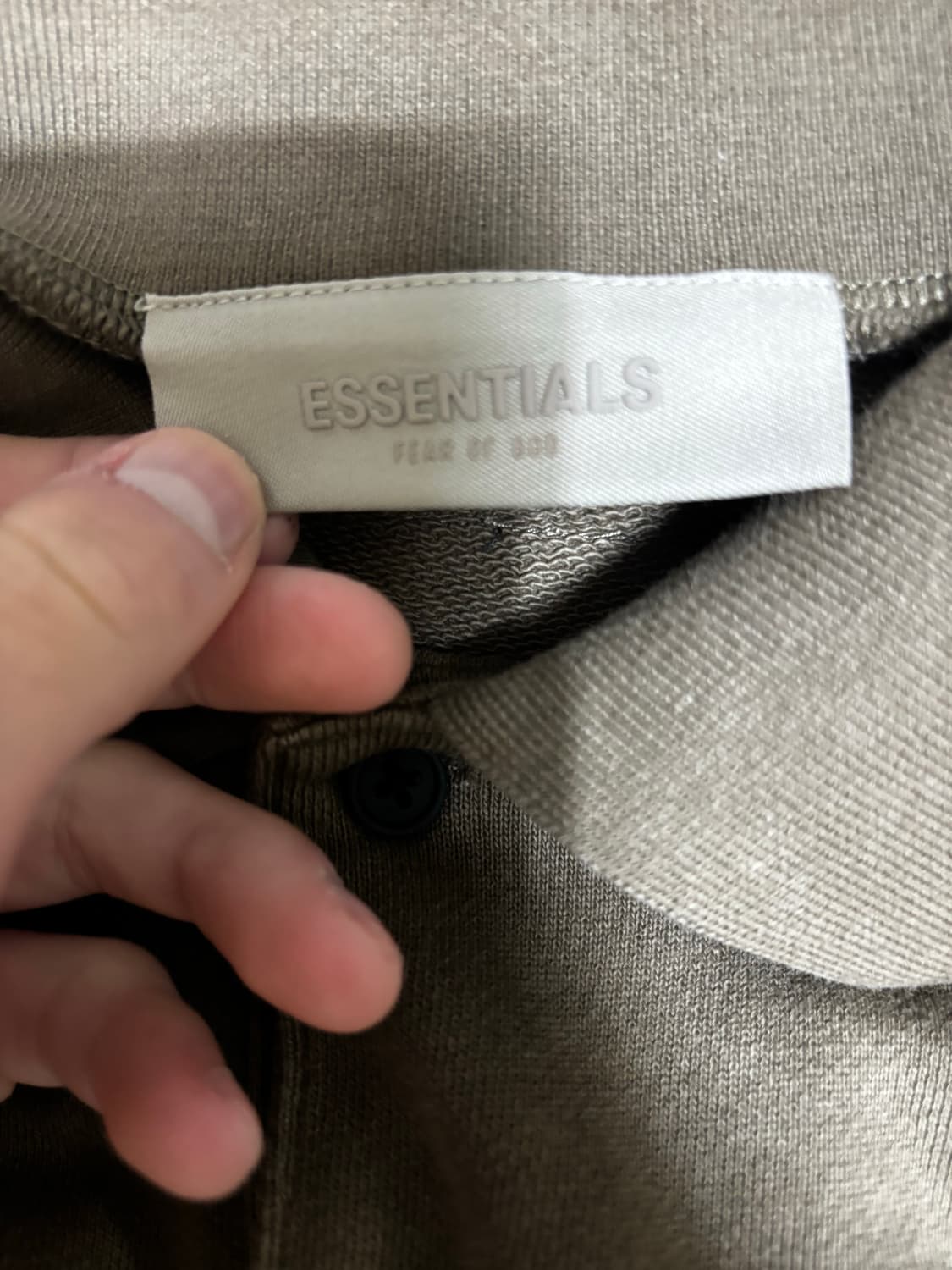 피어오브갓 에센셜 카라 맨투맨 상품이미지3