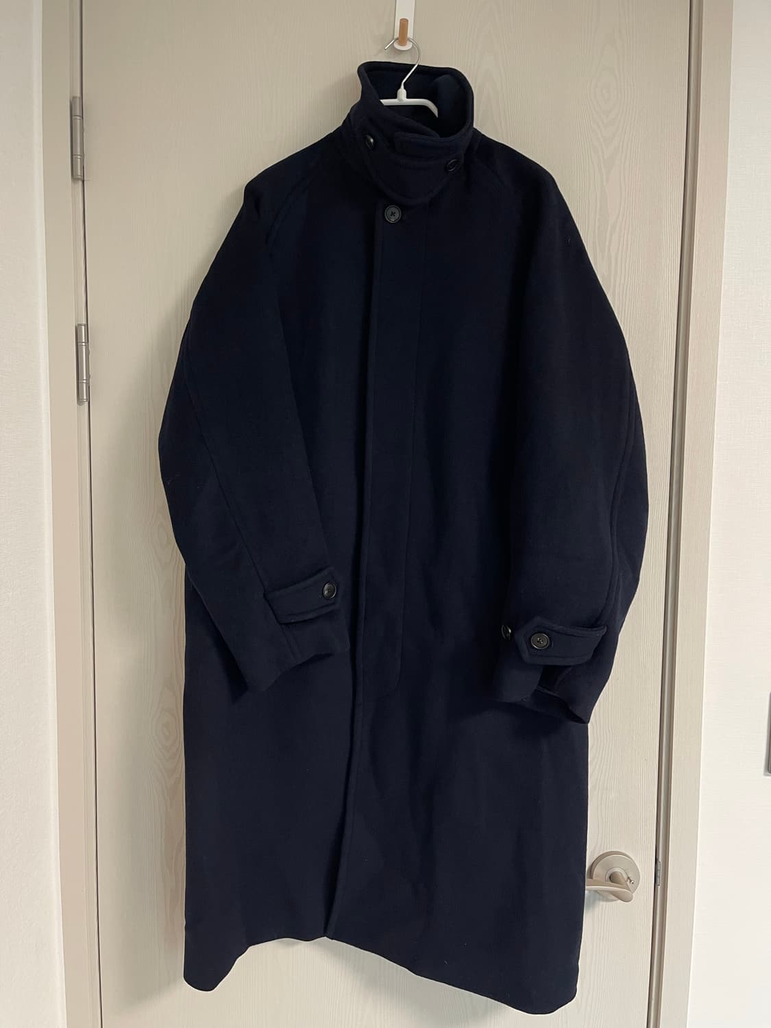 22FW 히스헤지스 (HIS Hazzys) 캐너비 발마칸 코트 L 상품이미지4