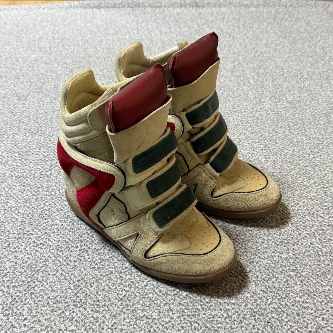 [정가 115만원] 이자벨마랑 스웨이드 스니커즈 230 상품이미지4